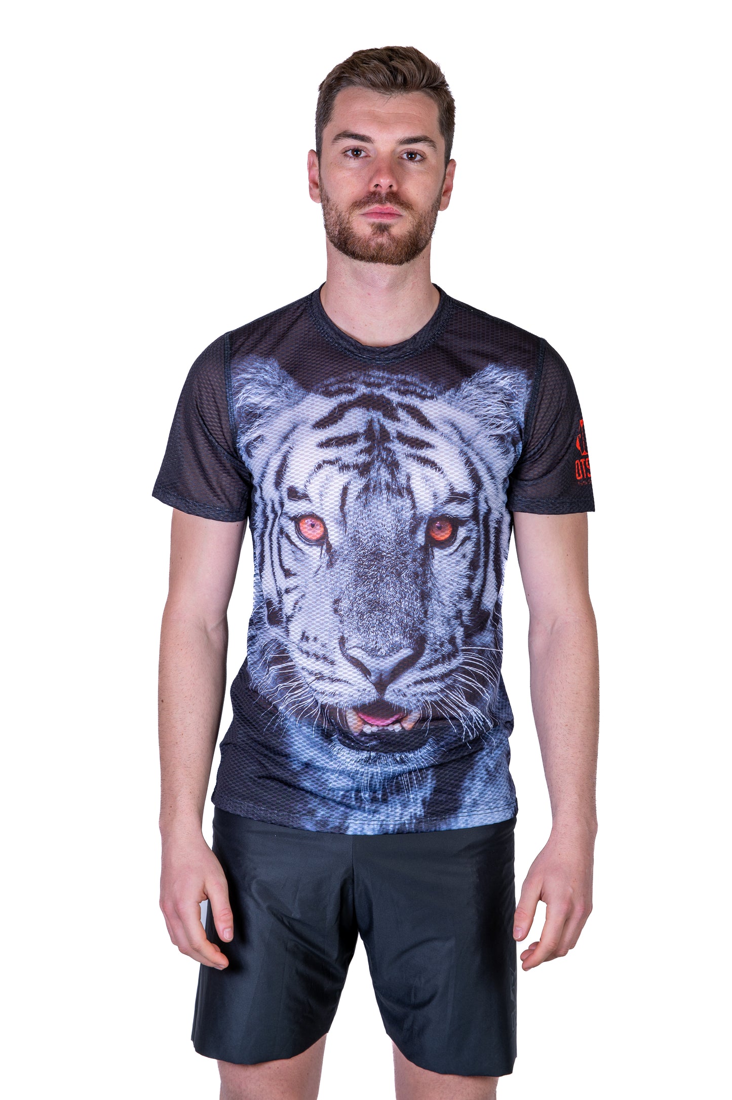 Short sleeve t-shirt men - Tiger
