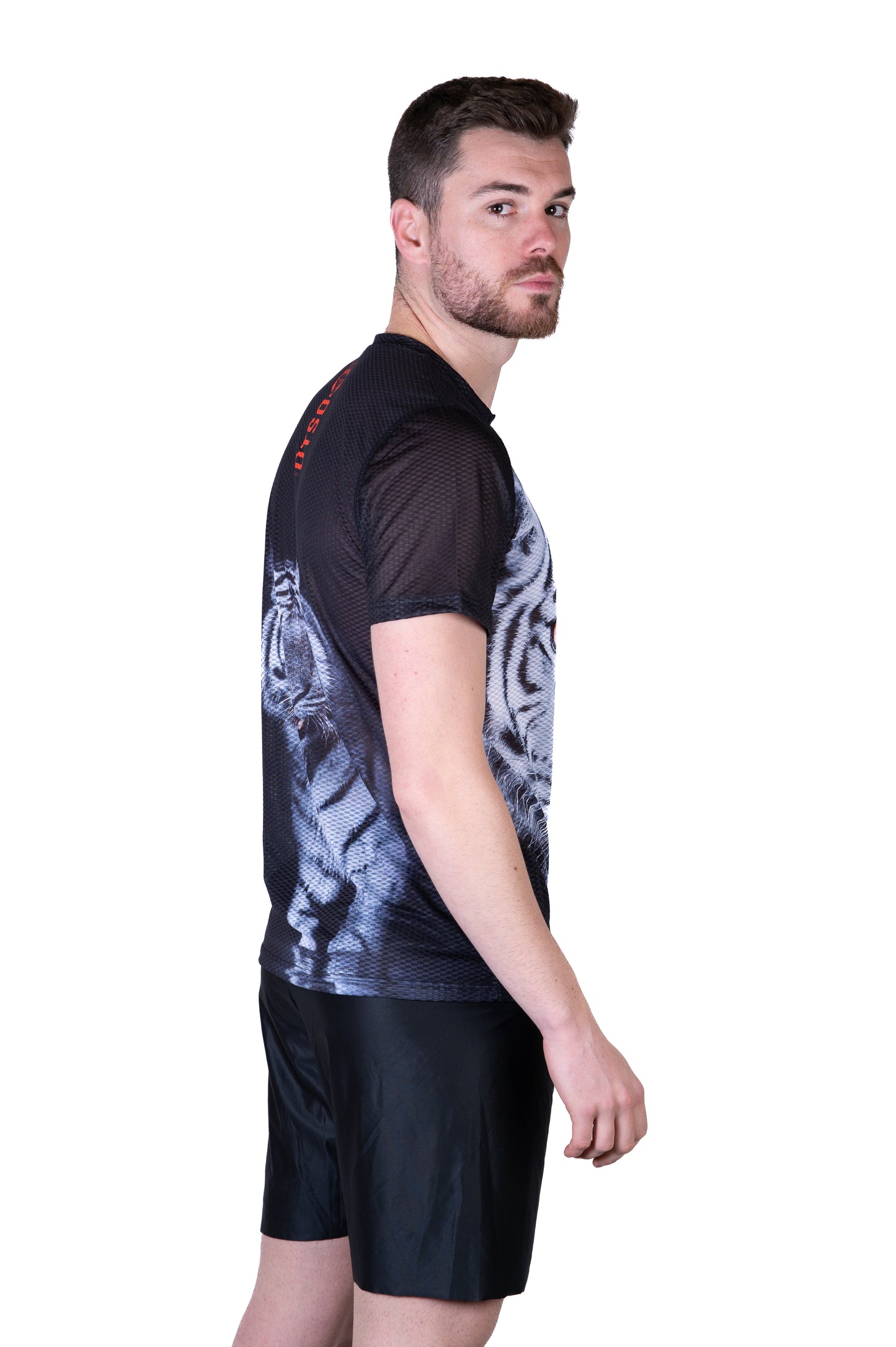 Short sleeve t-shirt men - Tiger