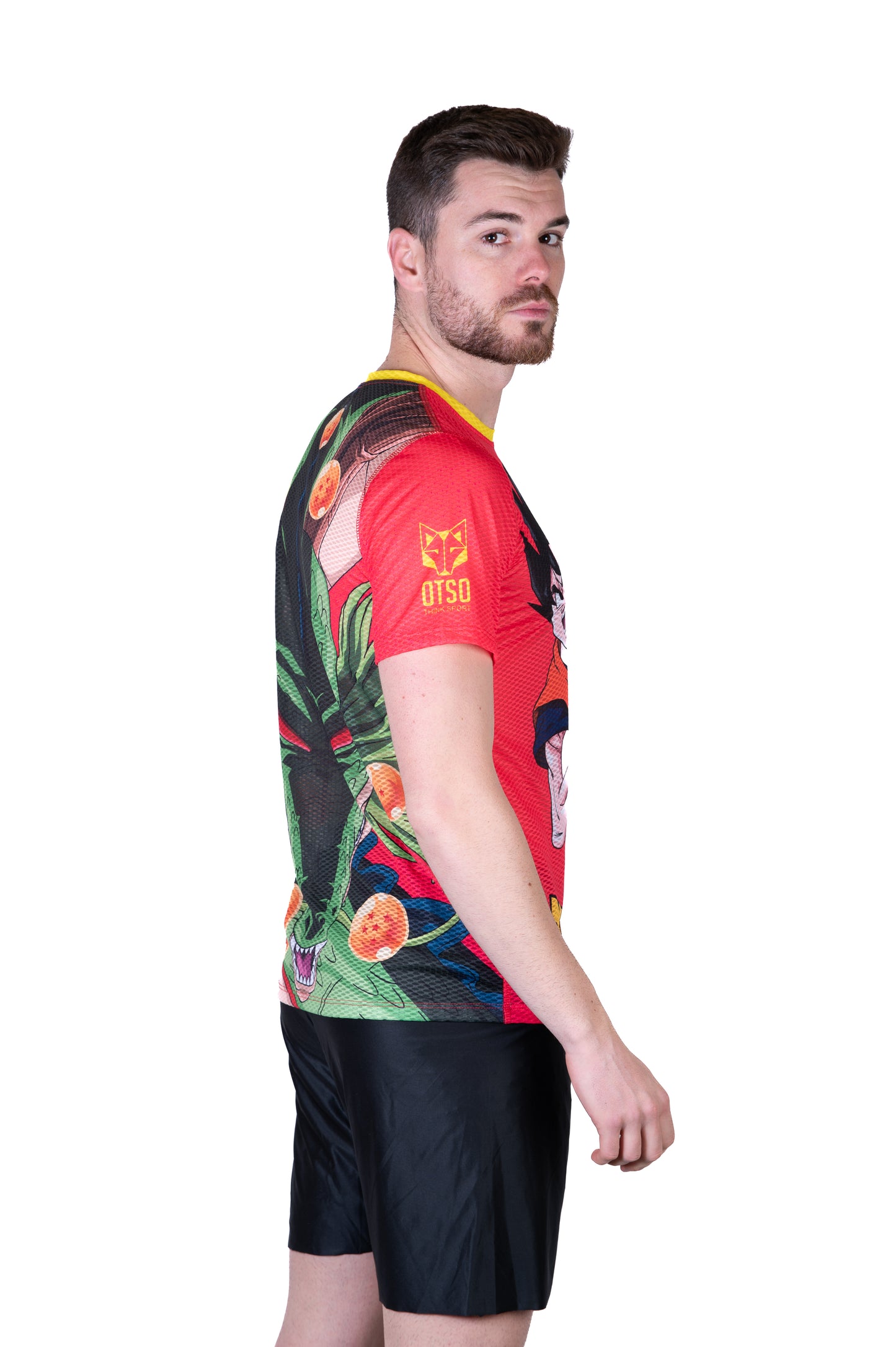 T-shirt a maniche corte da uomo - Dragon Ball Z Goku Shenron