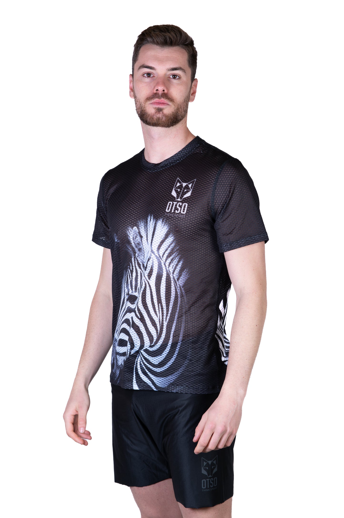 Short sleeve t-shirt for men - Zebra