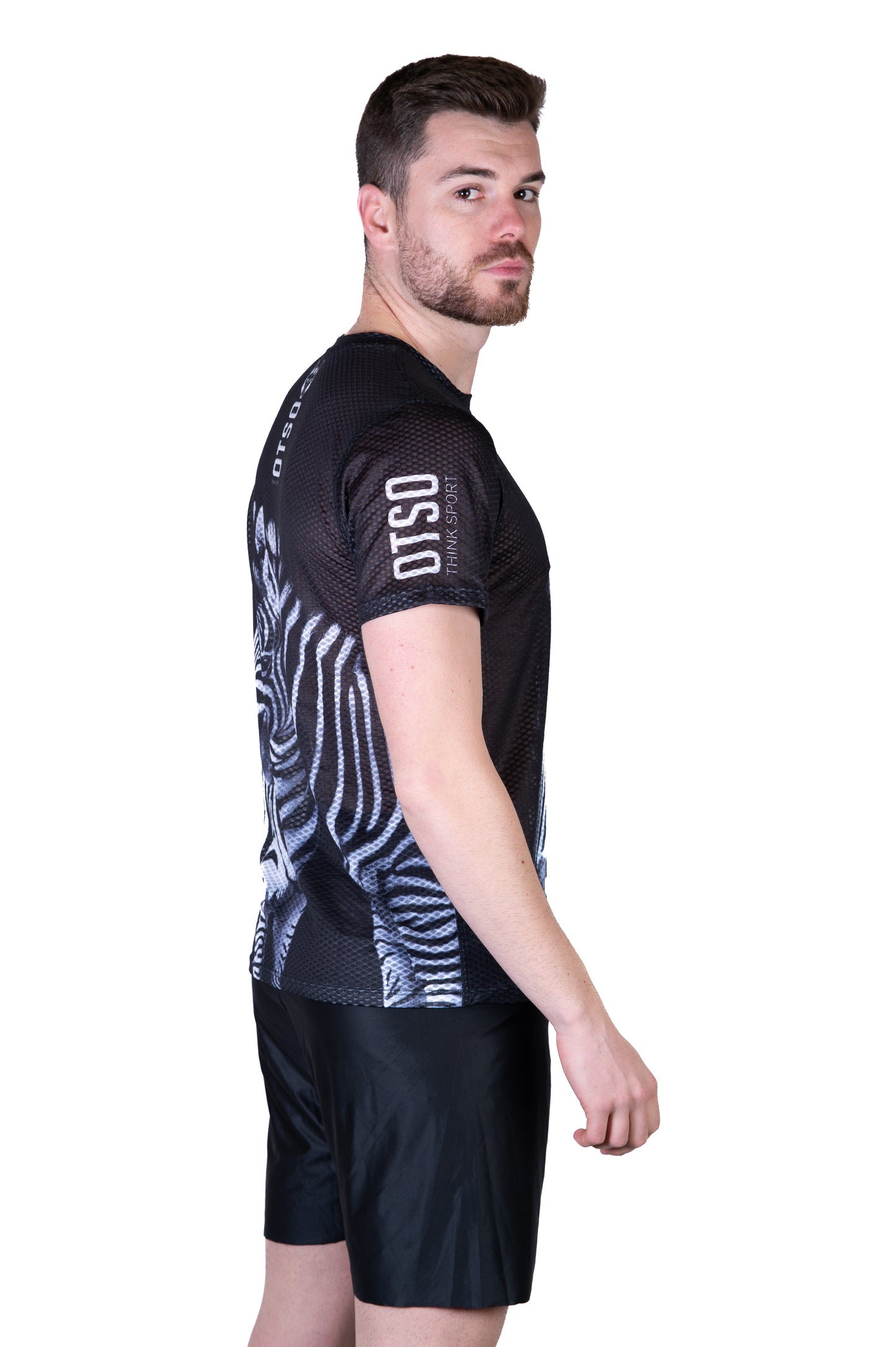 Short sleeve t-shirt for men - Zebra