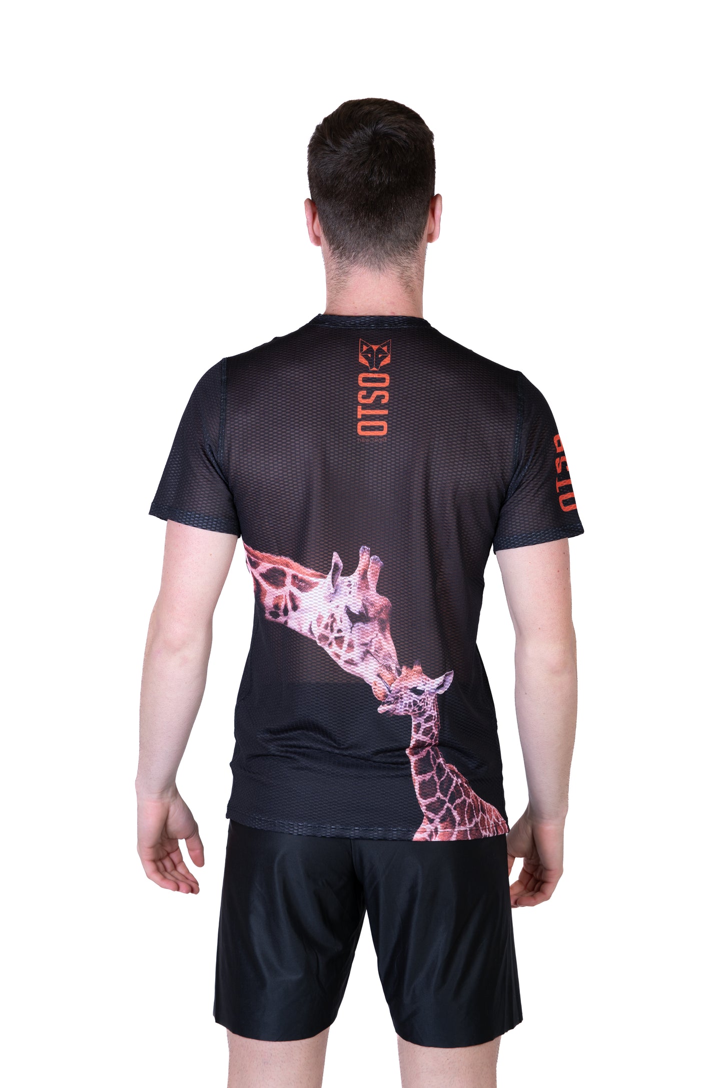 Short sleeve t-shirt men - Giraffe