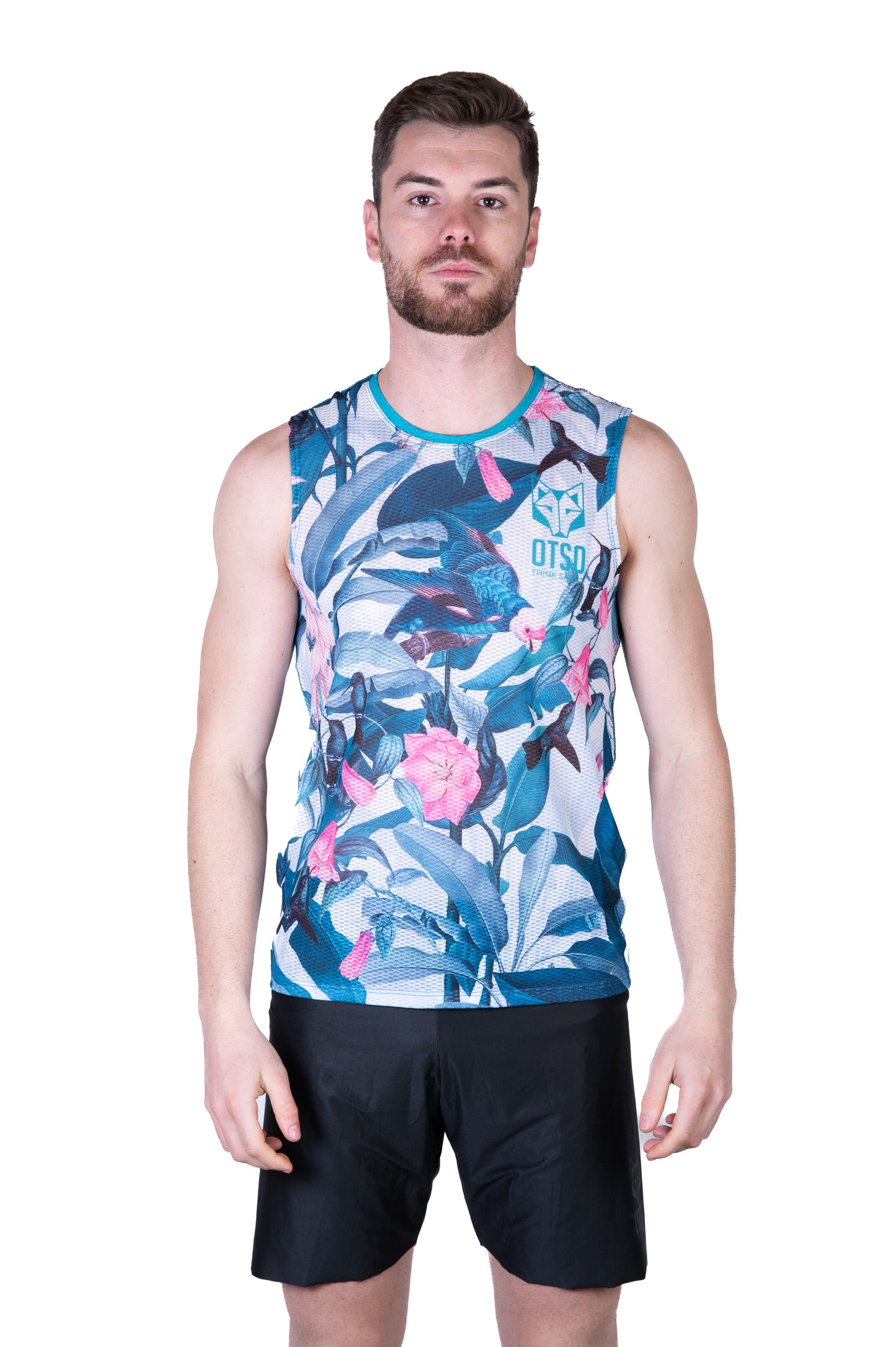 Camiseta sem mangas masculina - Garden