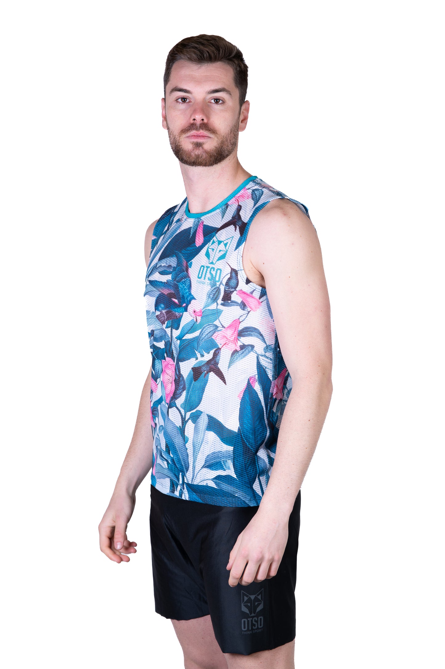 Camiseta sem mangas masculina - Garden