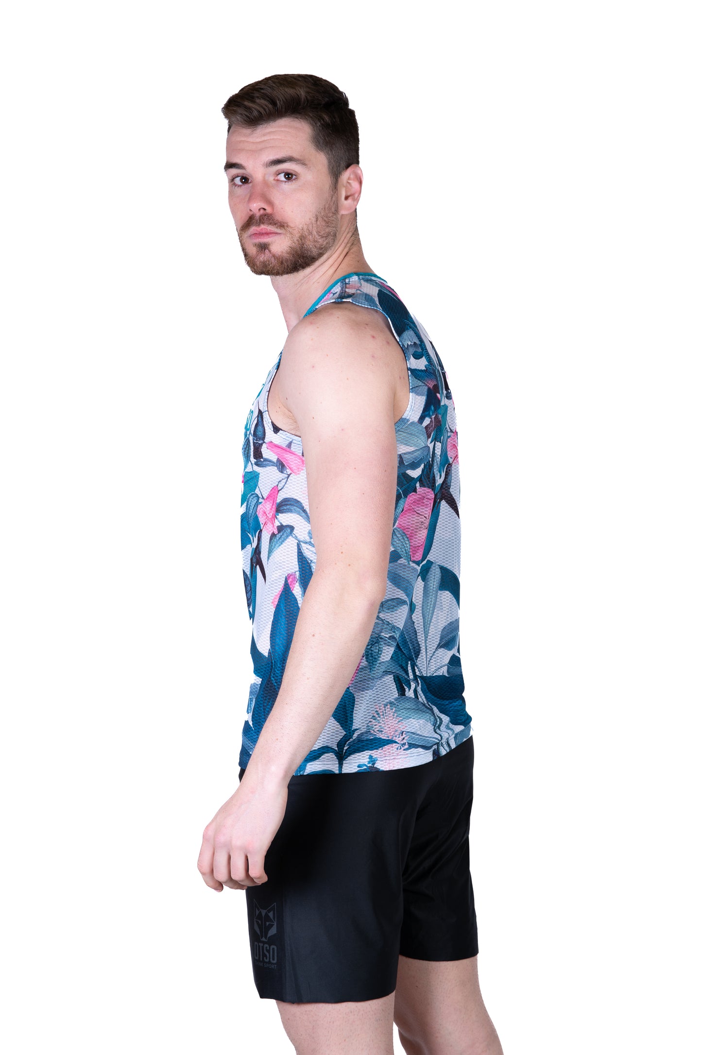 Camiseta sem mangas masculina - Garden