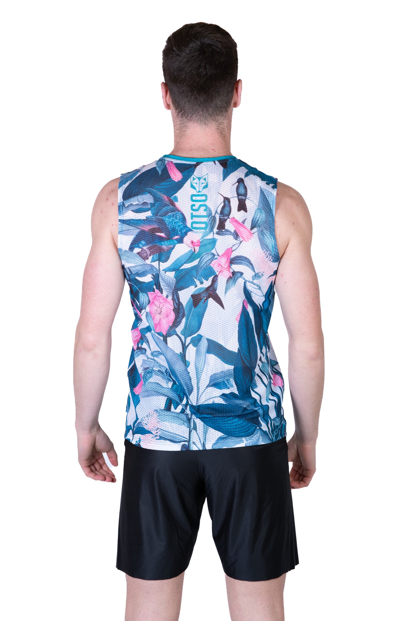 Camiseta sem mangas masculina - Garden