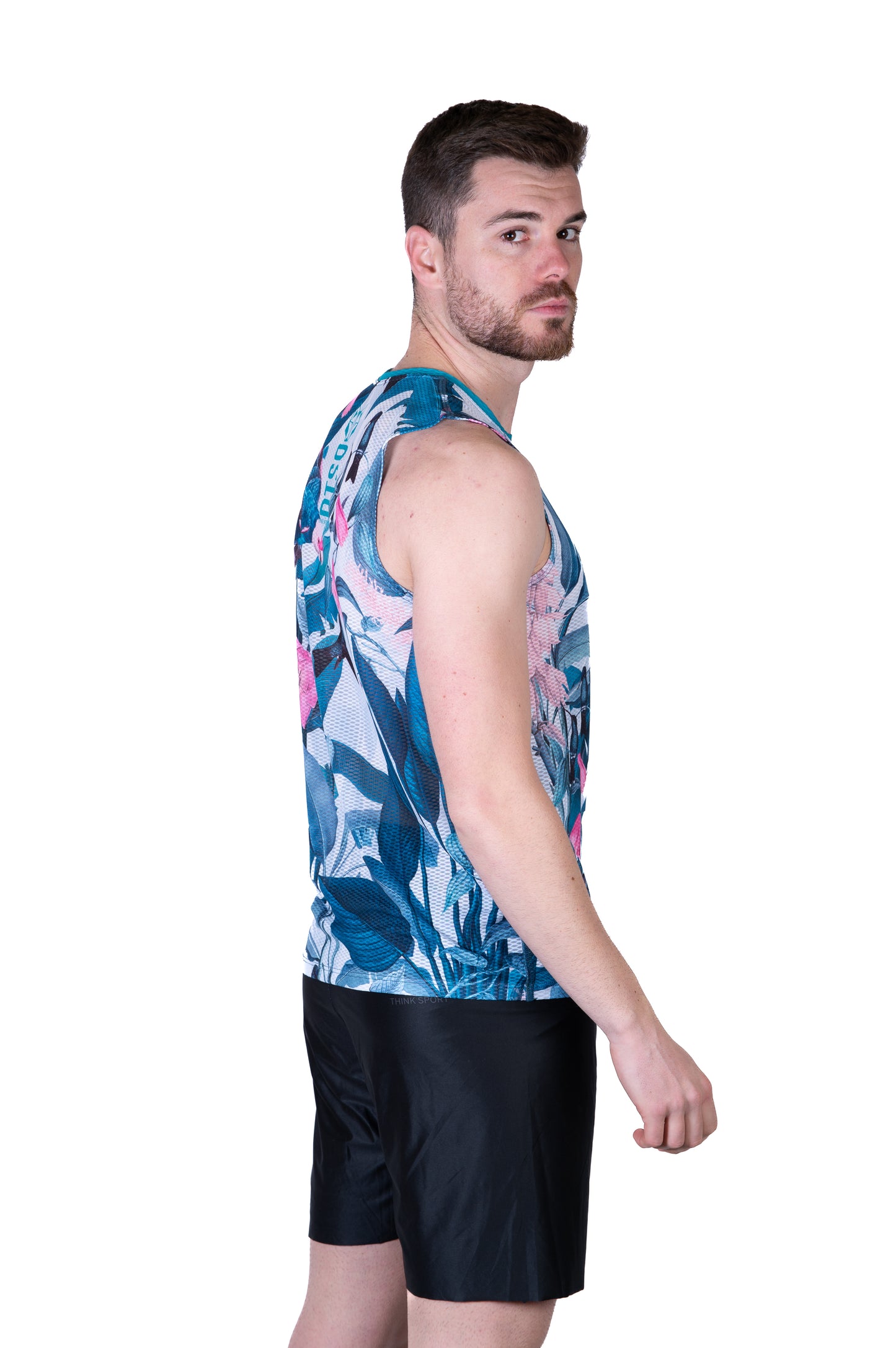 Camiseta sem mangas masculina - Garden