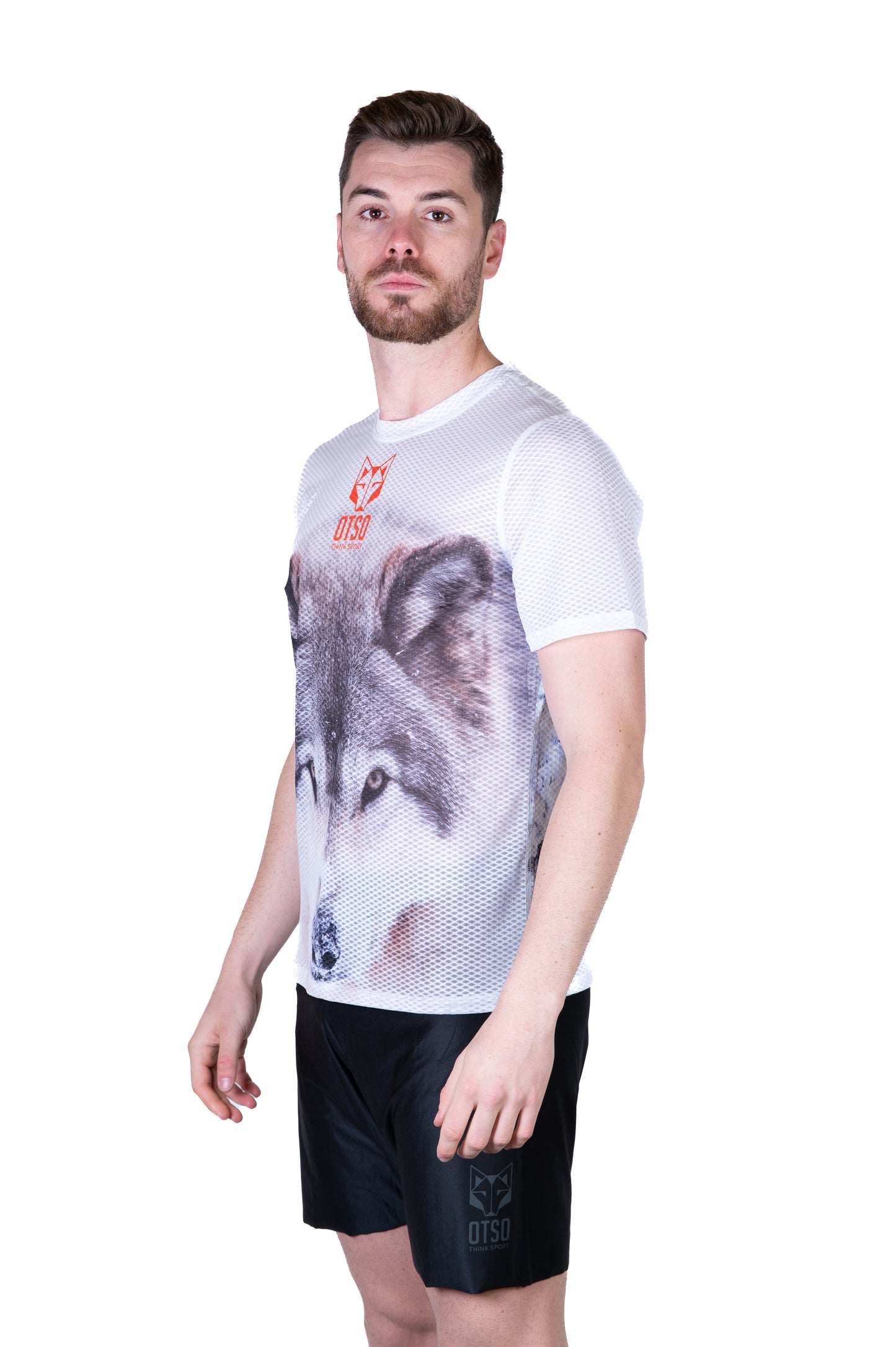 Short sleeve t-shirt for men - Wolf