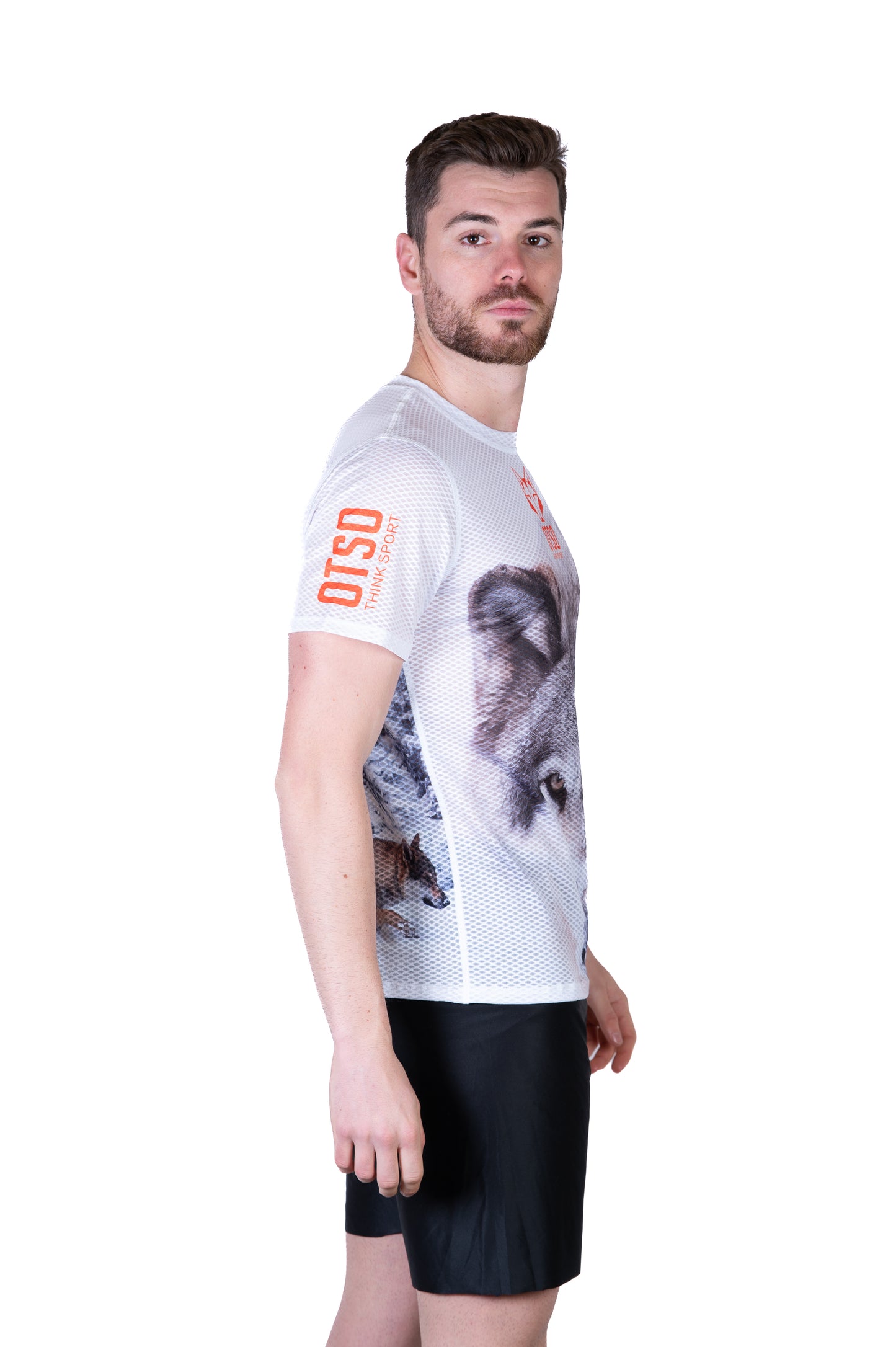 Short sleeve t-shirt for men - Wolf