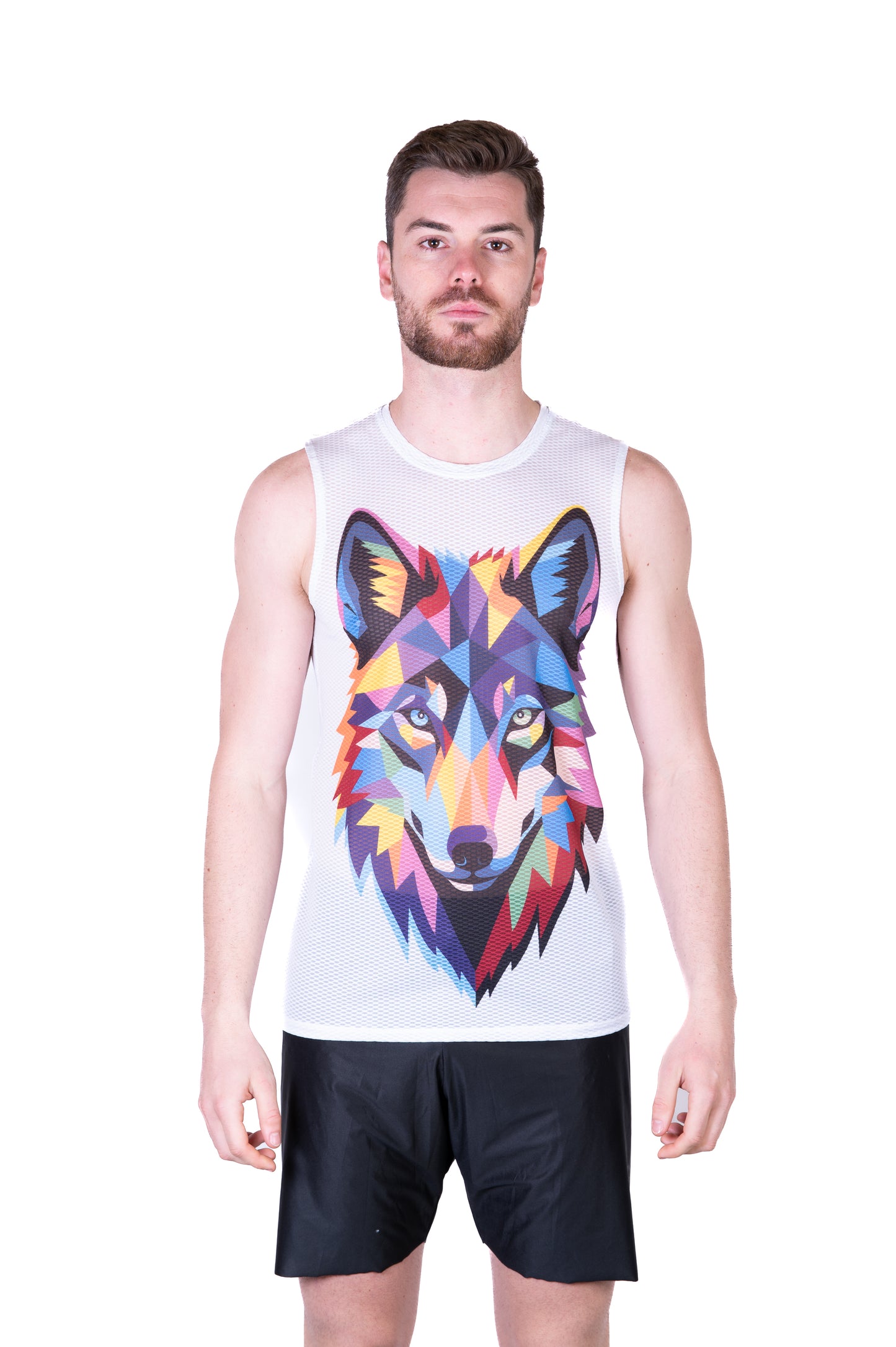 Camiseta sem mangas masculina - Be A Wolf