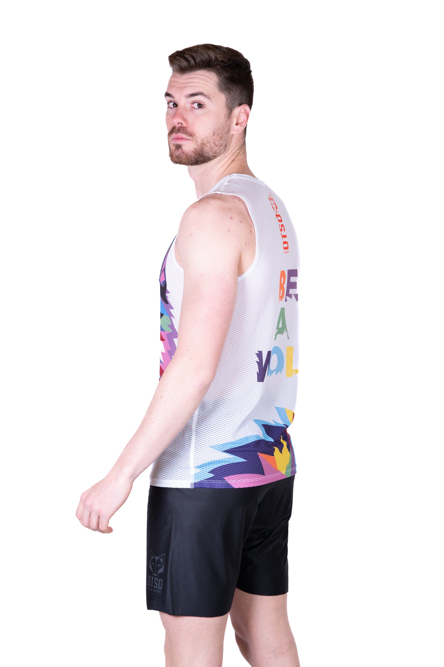 Camiseta sem mangas masculina - Be A Wolf