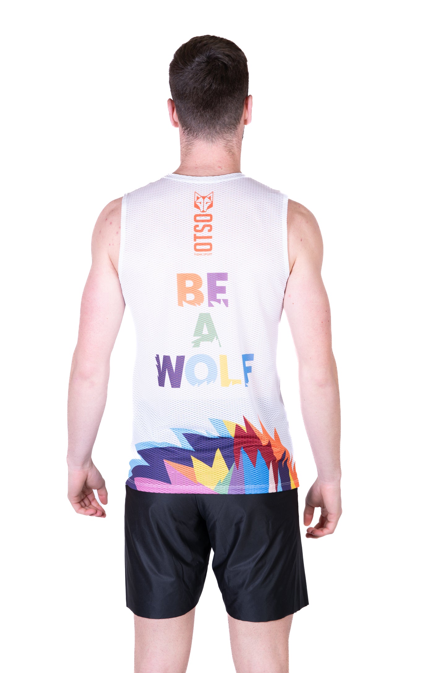 Camiseta sem mangas masculina - Be A Wolf