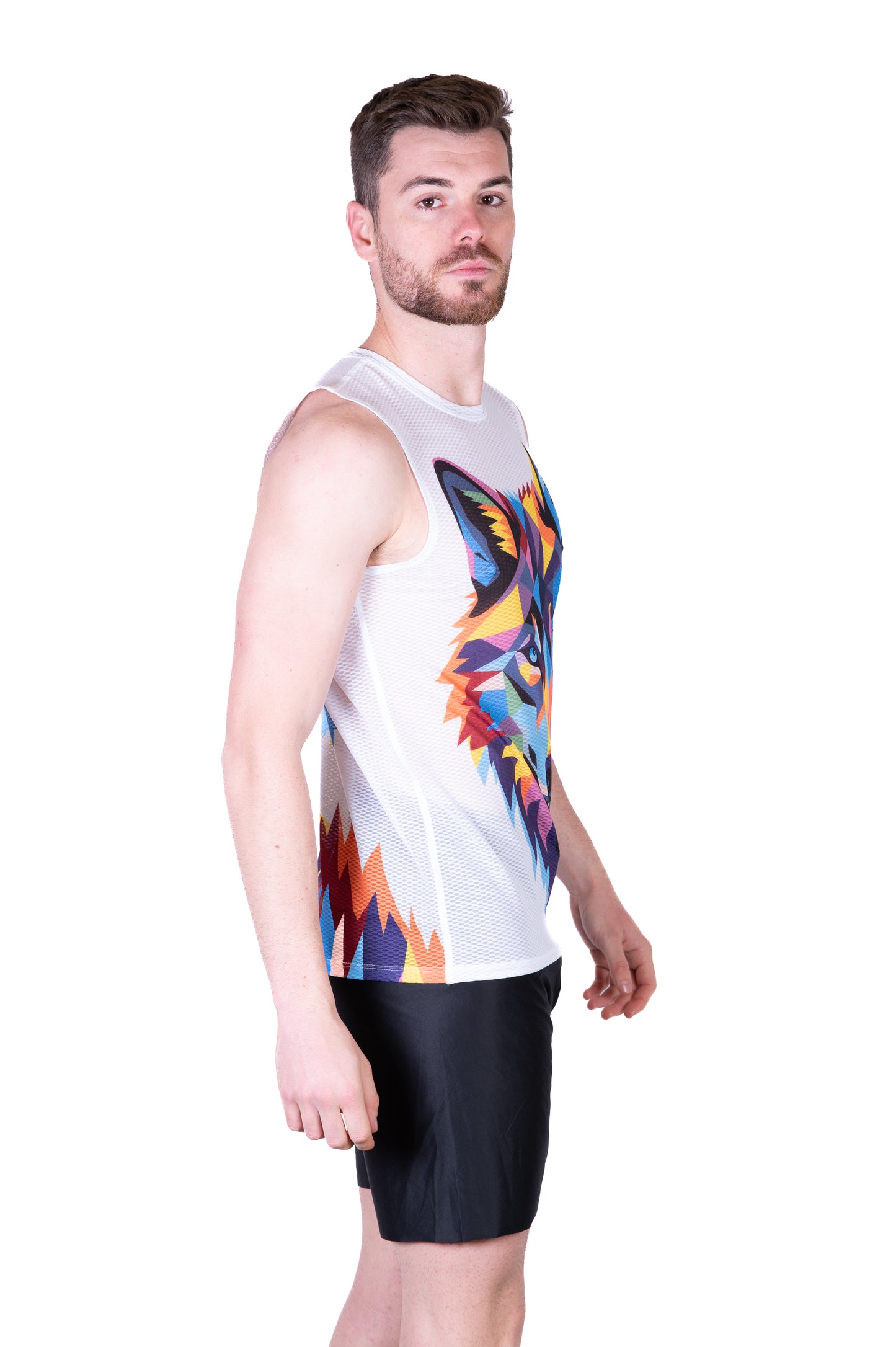 Camiseta sem mangas masculina - Be A Wolf