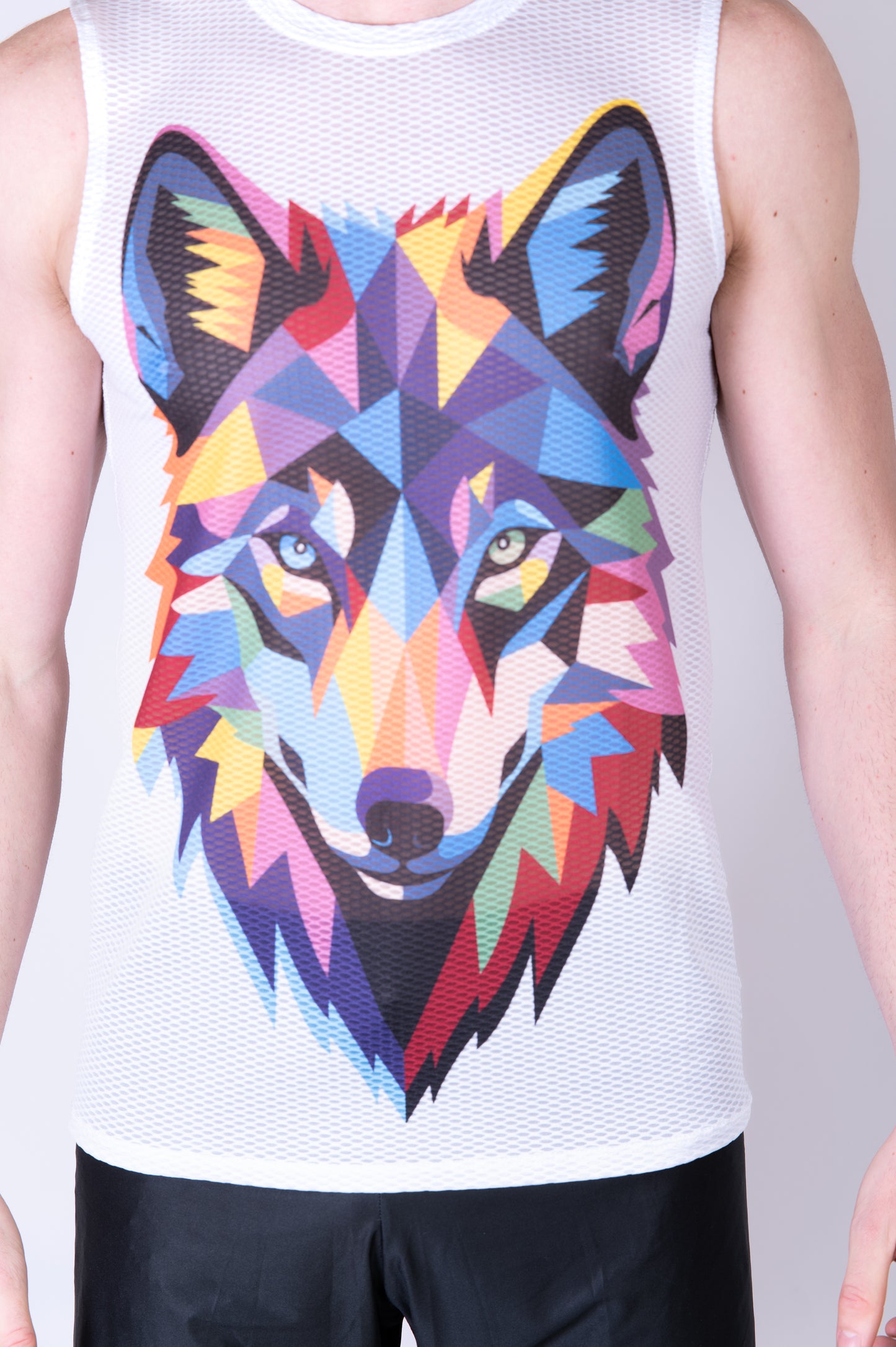 Camiseta sem mangas masculina - Be A Wolf