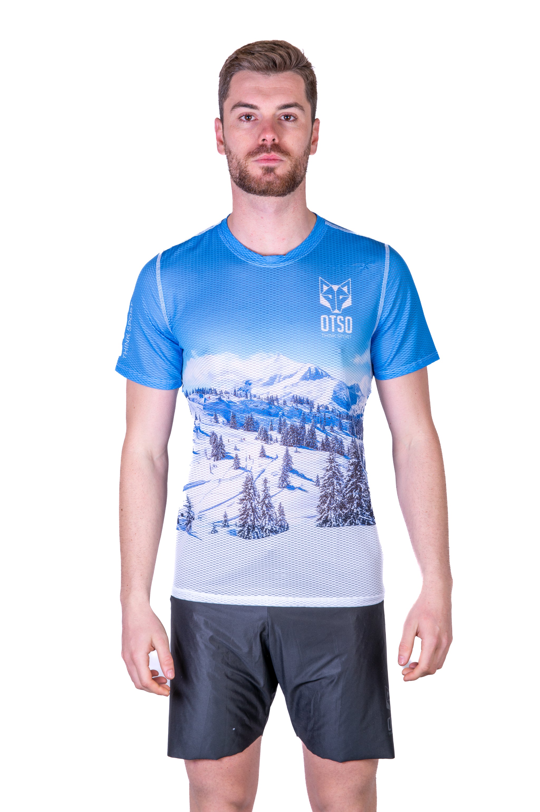 Camiseta manga corta hombre - Snow Forest (Outlet)