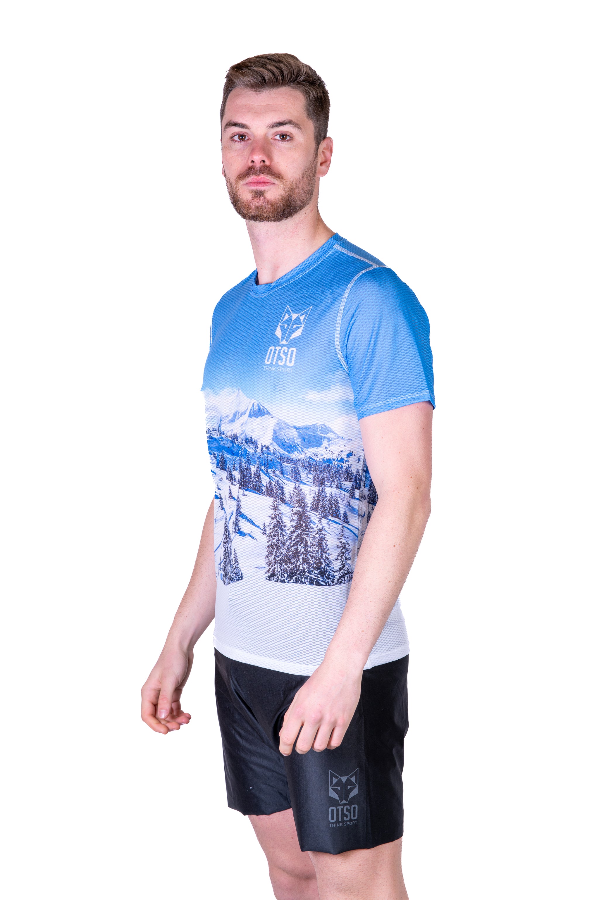 Camiseta manga corta hombre - Snow Forest (Outlet)