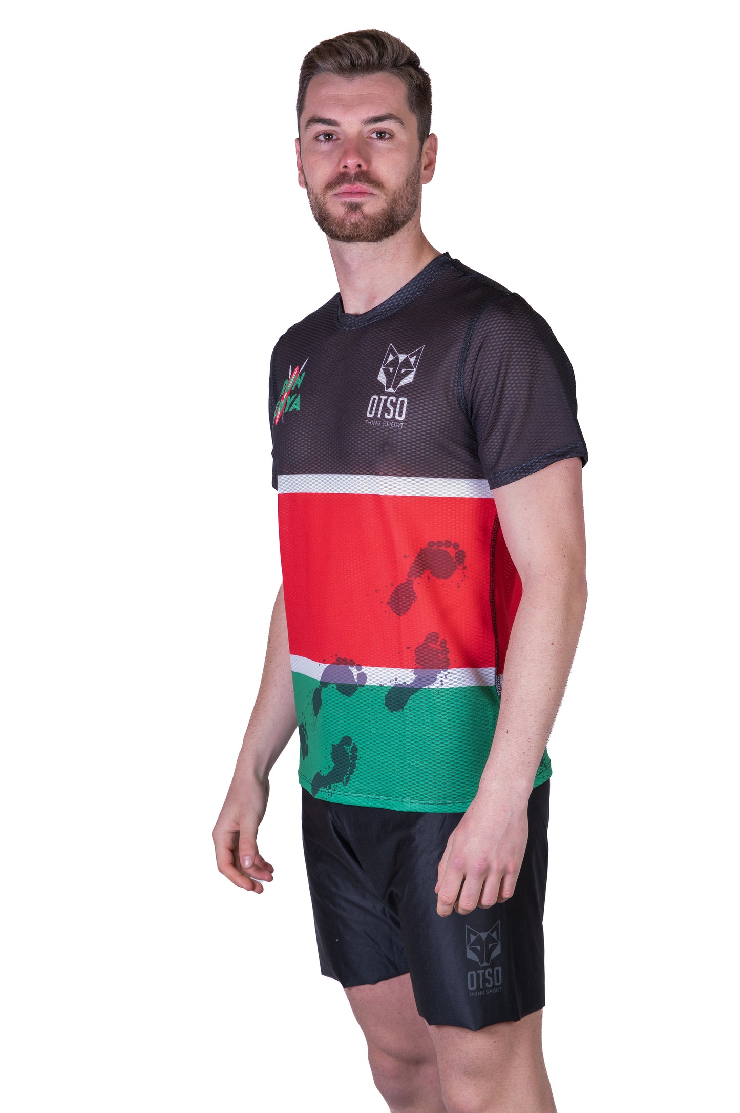 Samarreta màniga curta home - Run Kenya