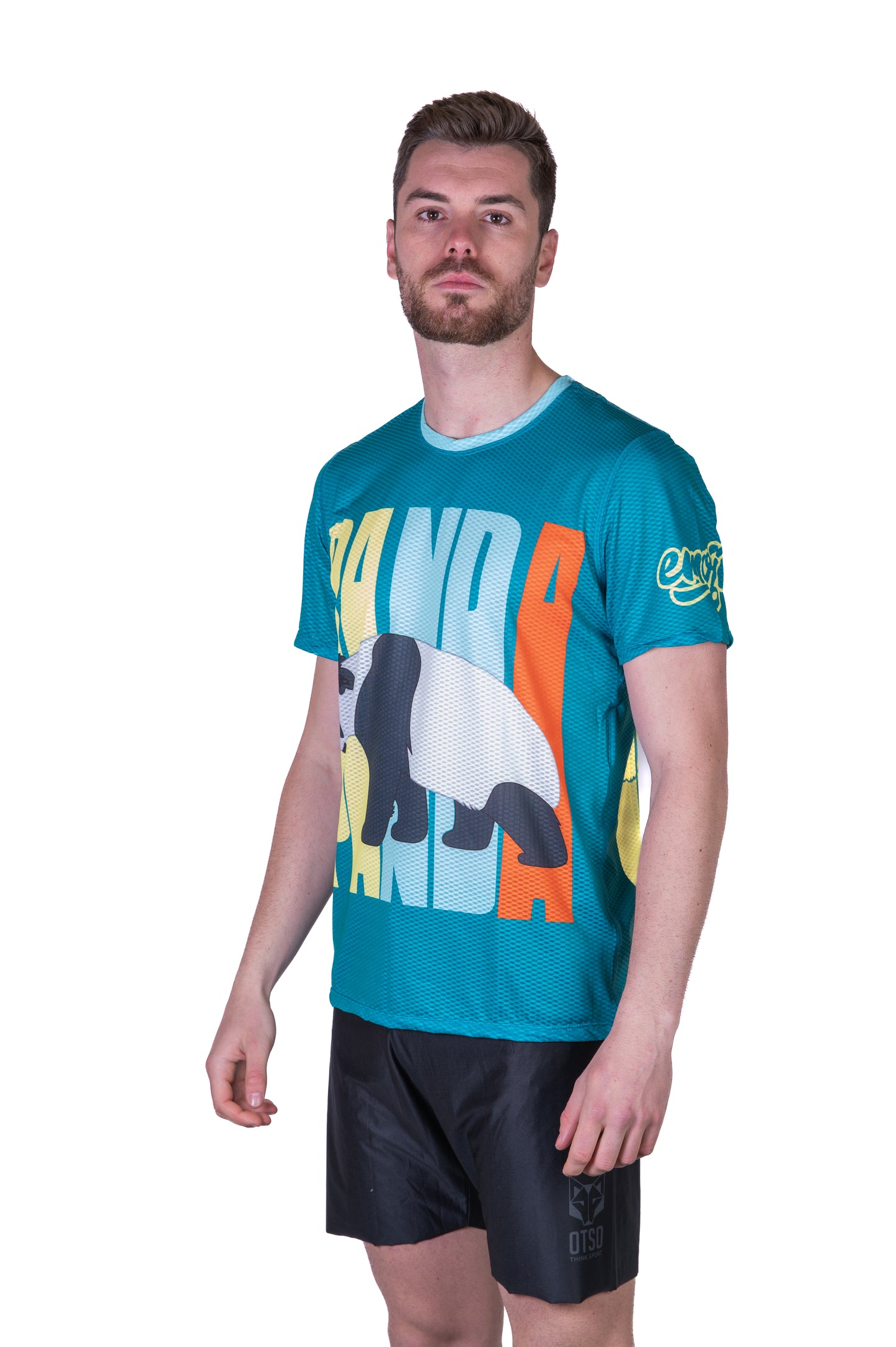 Samarreta màniga curta home - Emoji Panda