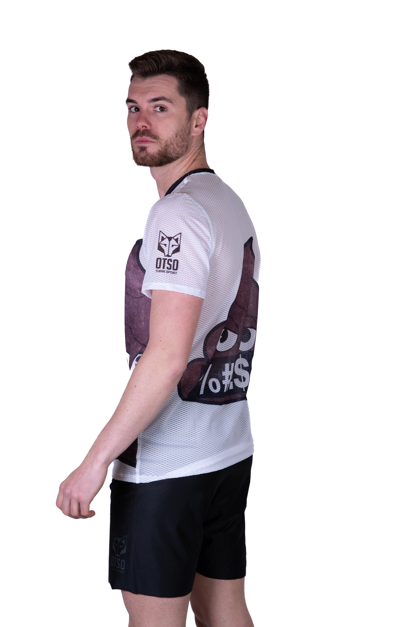 Camiseta manga curta masculina - Emoji Déjà Poo