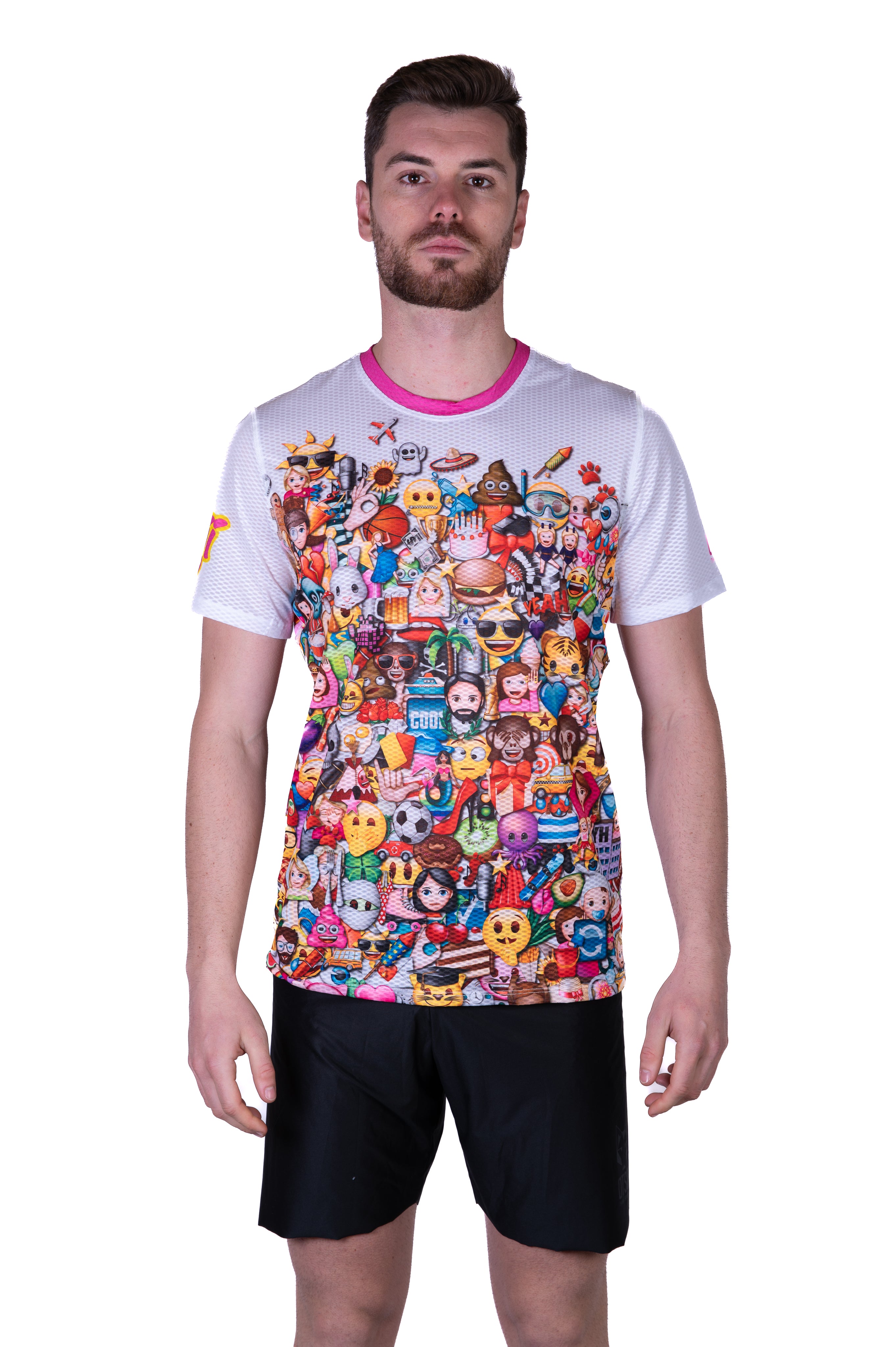 Camiseta manga corta hombre - Emoji Big Wave (Outlet)
