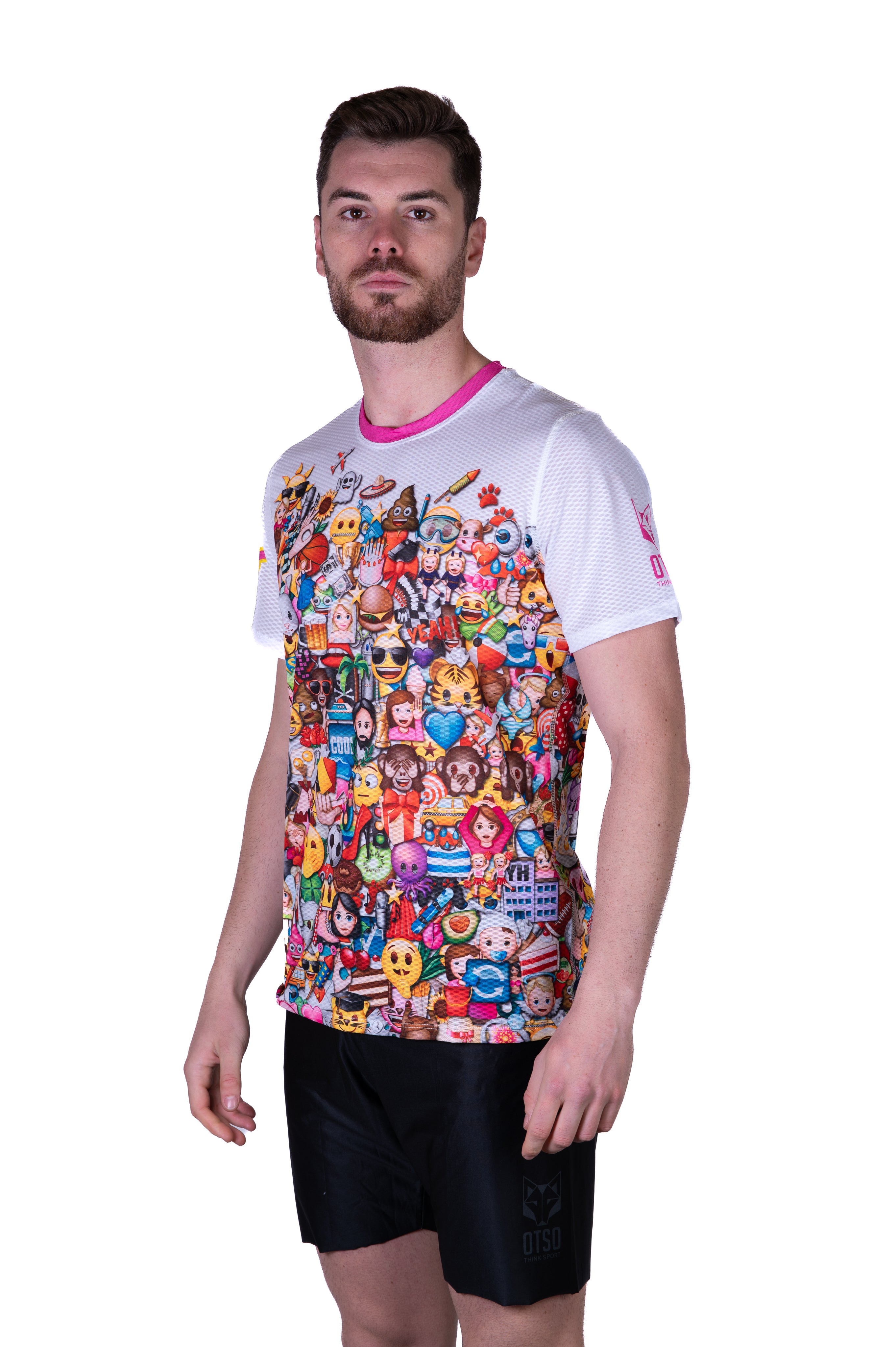 Camiseta manga corta hombre - Emoji Big Wave (Outlet)