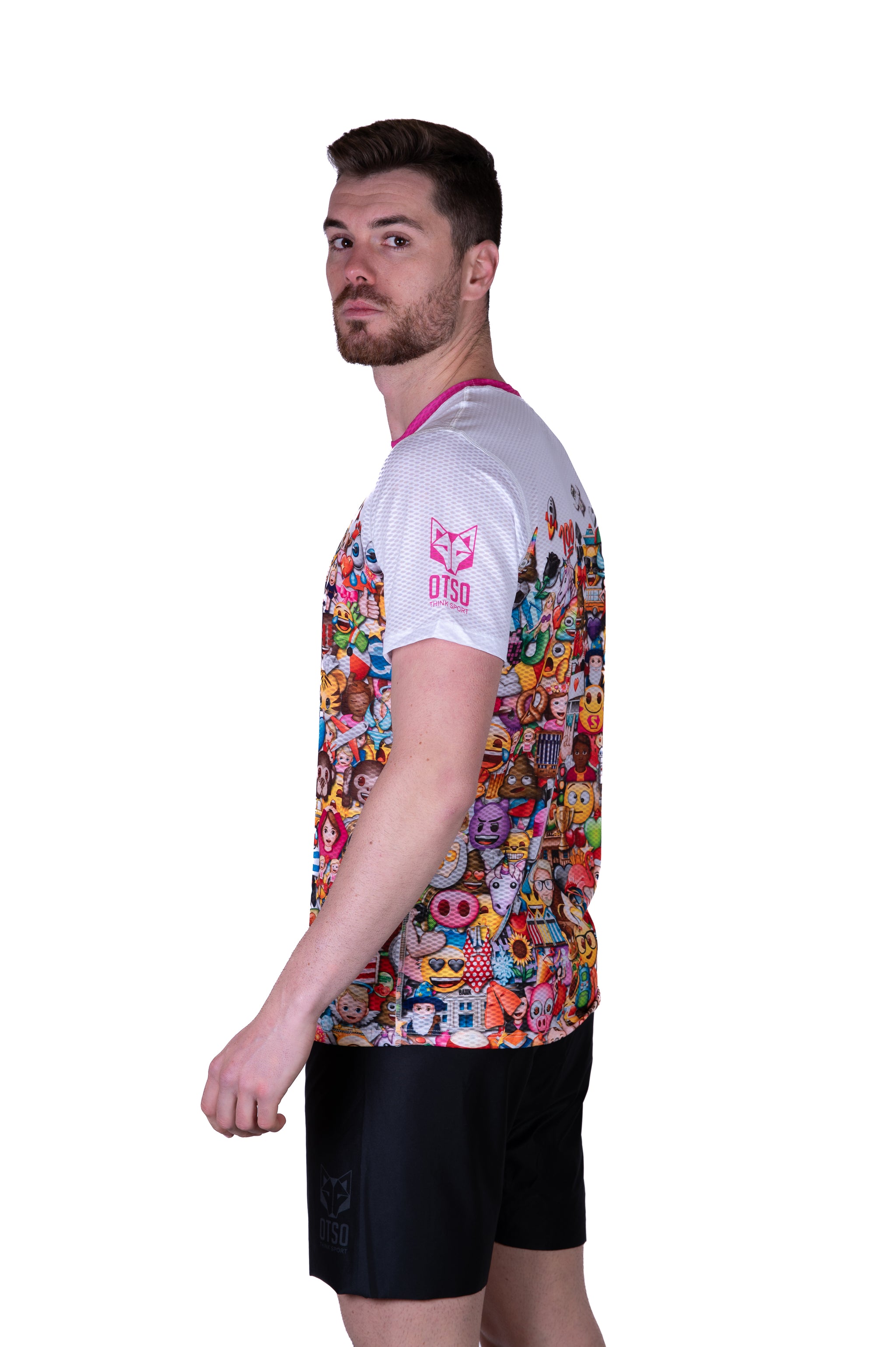 Camiseta manga corta hombre - Emoji Big Wave (Outlet)