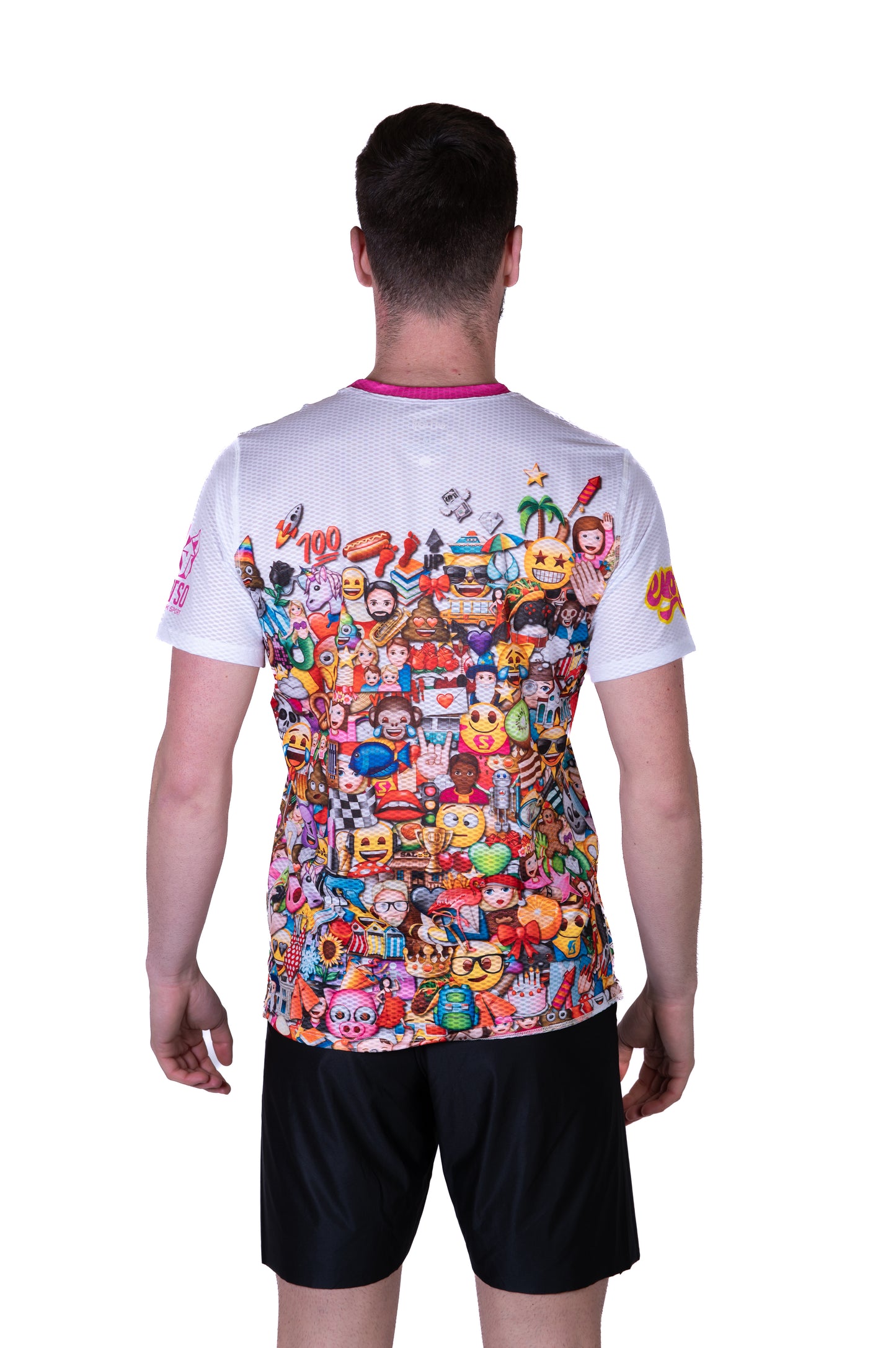 T-shirt manches courtes homme - Emoji Big Wave