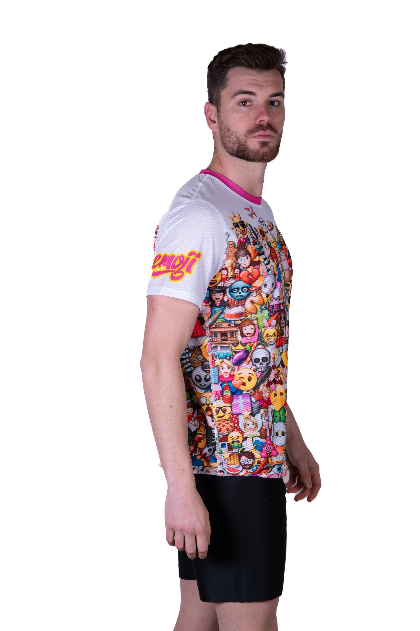 T-shirt manches courtes homme - Emoji Big Wave