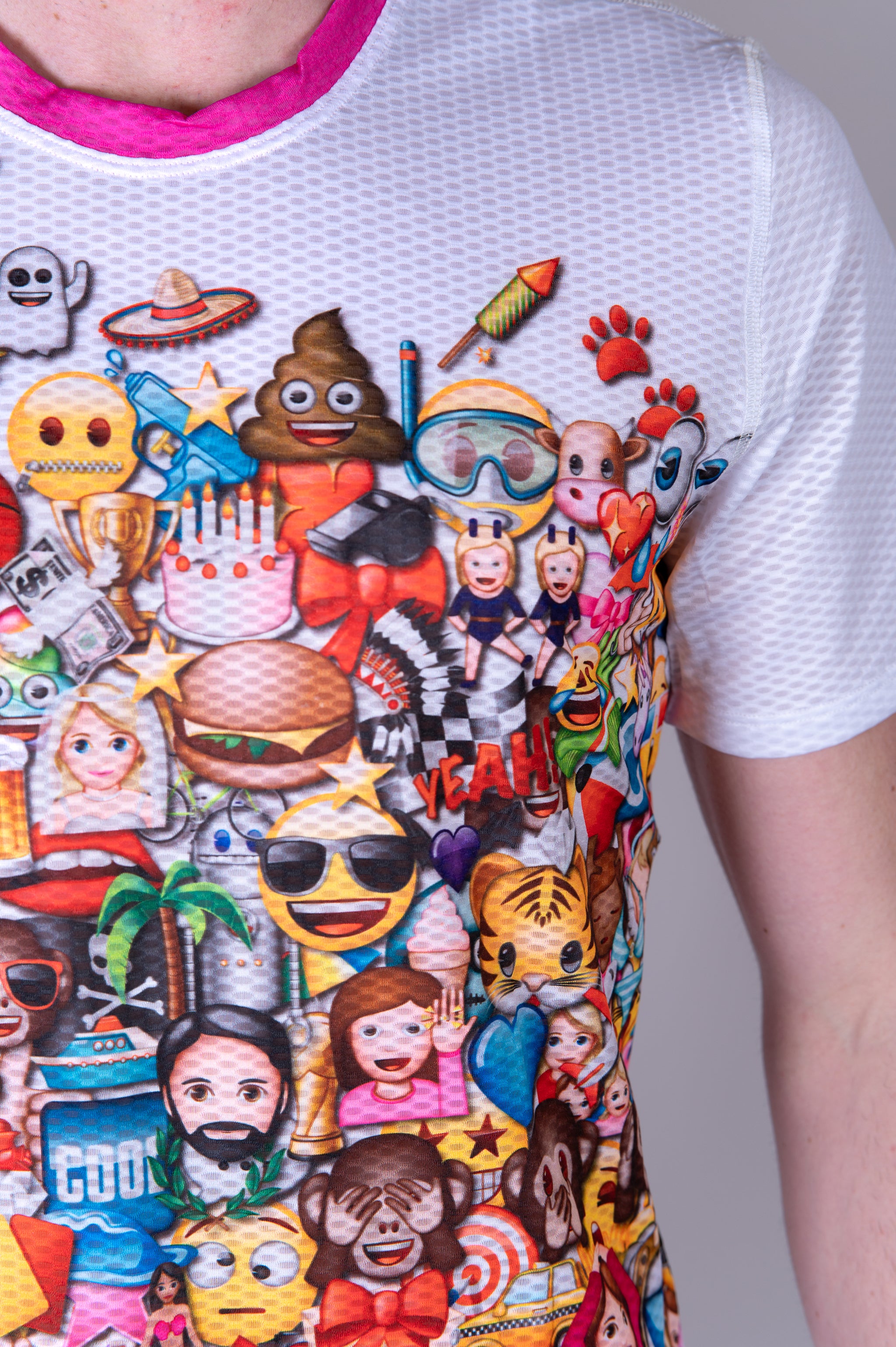 Camiseta manga corta hombre - Emoji Big Wave (Outlet)