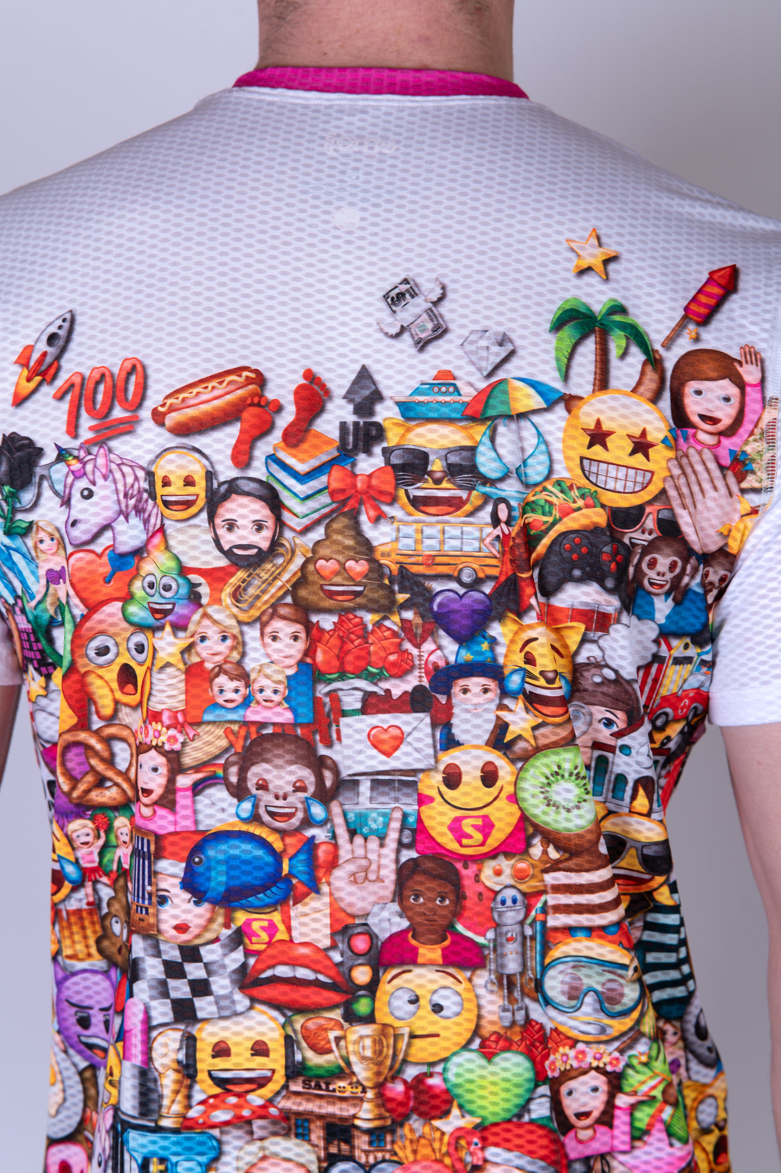 Camiseta manga corta hombre - Emoji Big Wave (Outlet)