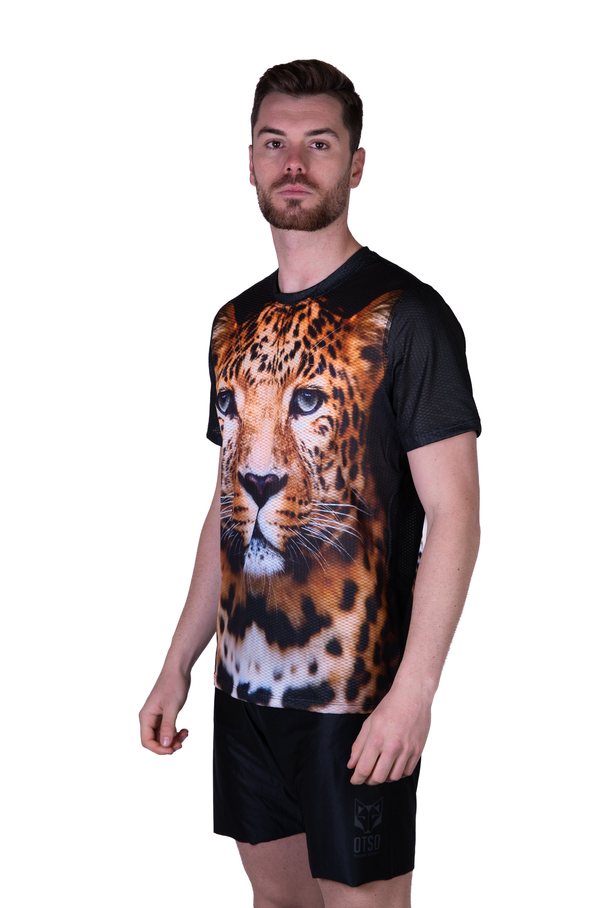 Camicia da uomo leopardato, a maniche corte, con bottoni, per l'estate, casual, da lavoro, a maniche lunghe, con stampa, per il tempo libero, per feste, Capodanno, hippie hawaiani, da uomo, discoteca Camicia da uomo leopardato, a maniche corte, con bottoni, per l'estate, casual, da lavoro, a maniche lunghe, con stampa, per il tempo libero, per feste, Capodanno, hippie hawaiani, da uomo, discoteca