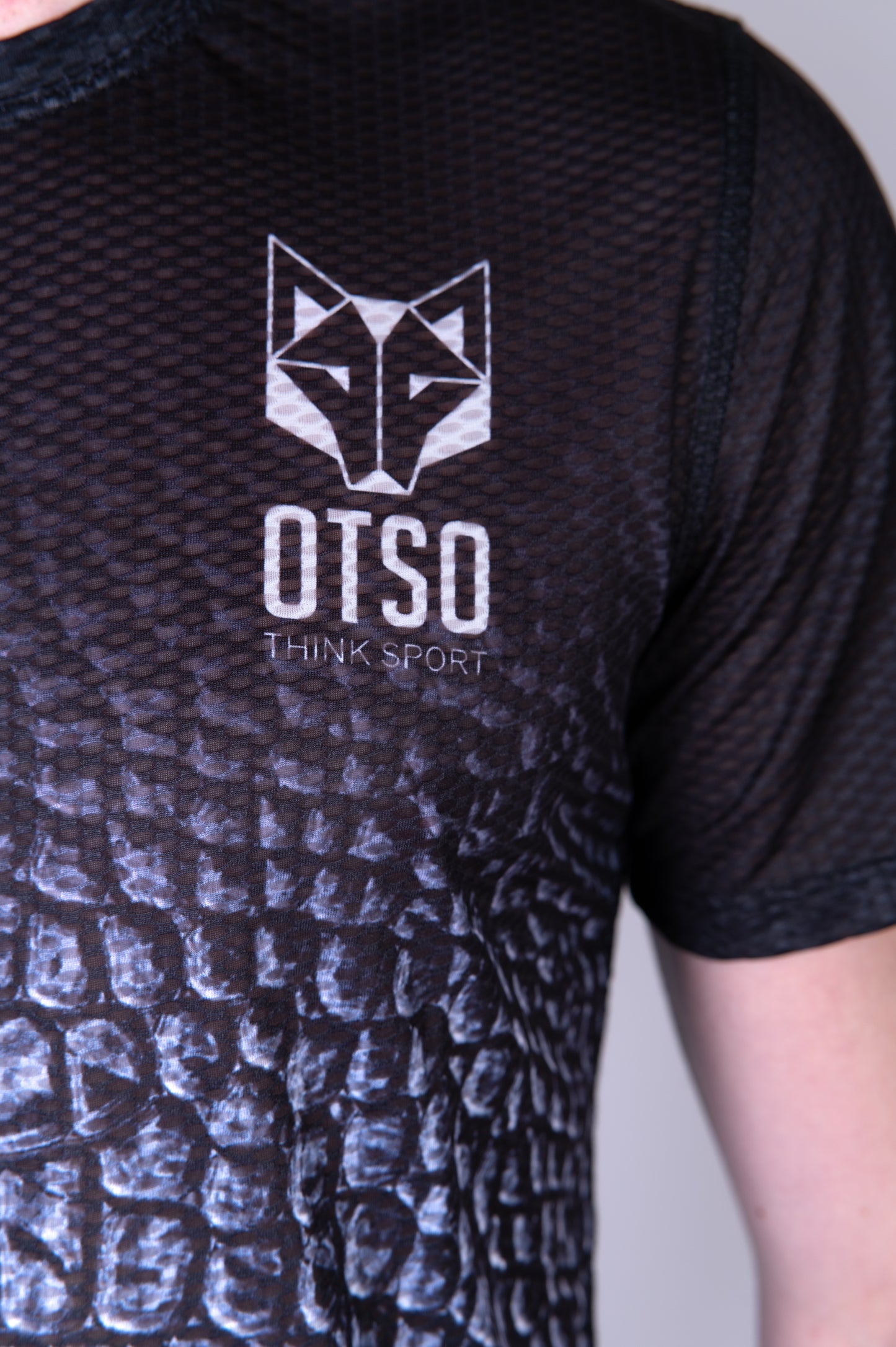 Short sleeve t-shirt men - Black Snake