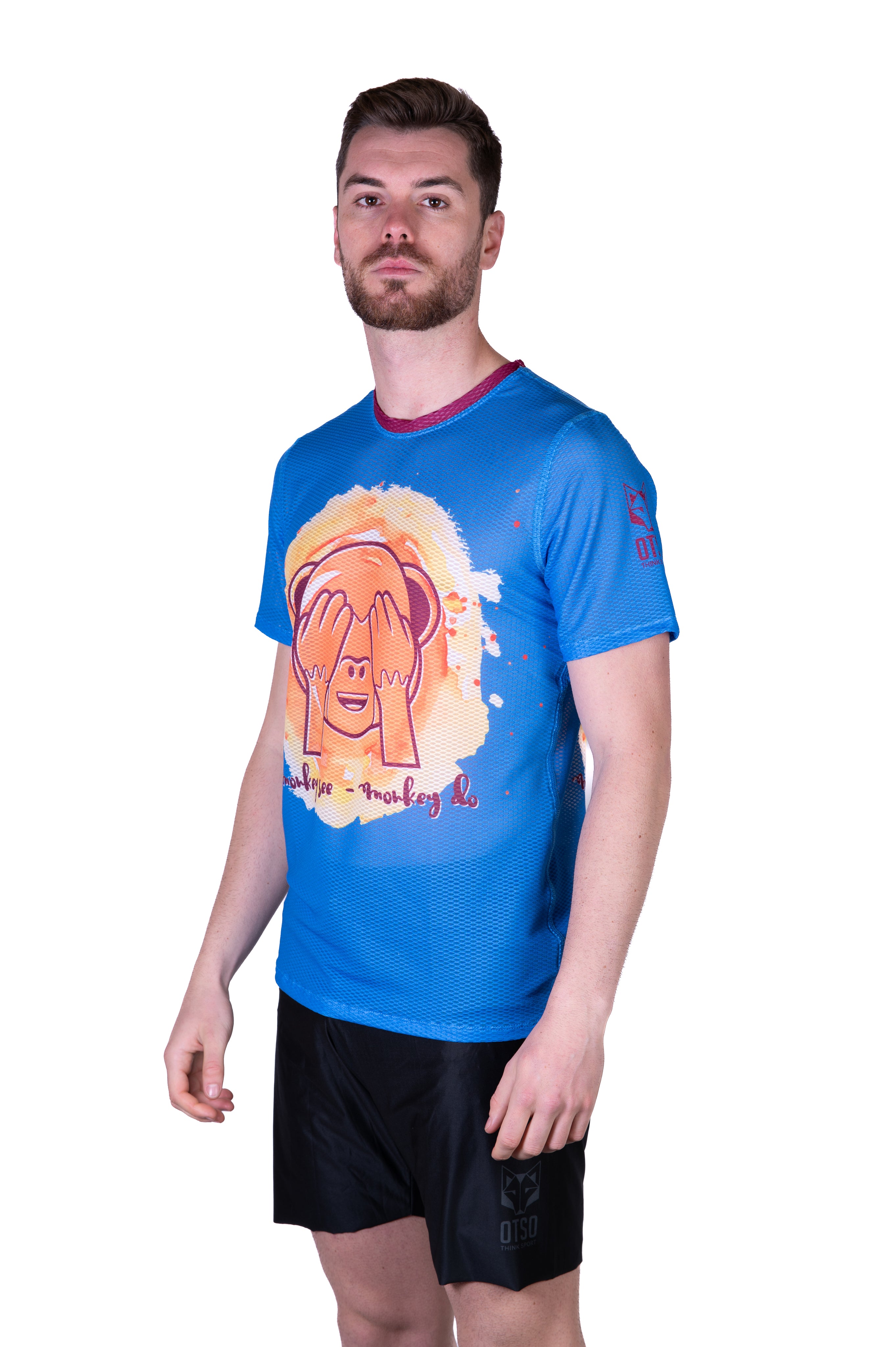 Camiseta manga corta hombre - Emoji Monkey See (Outlet)