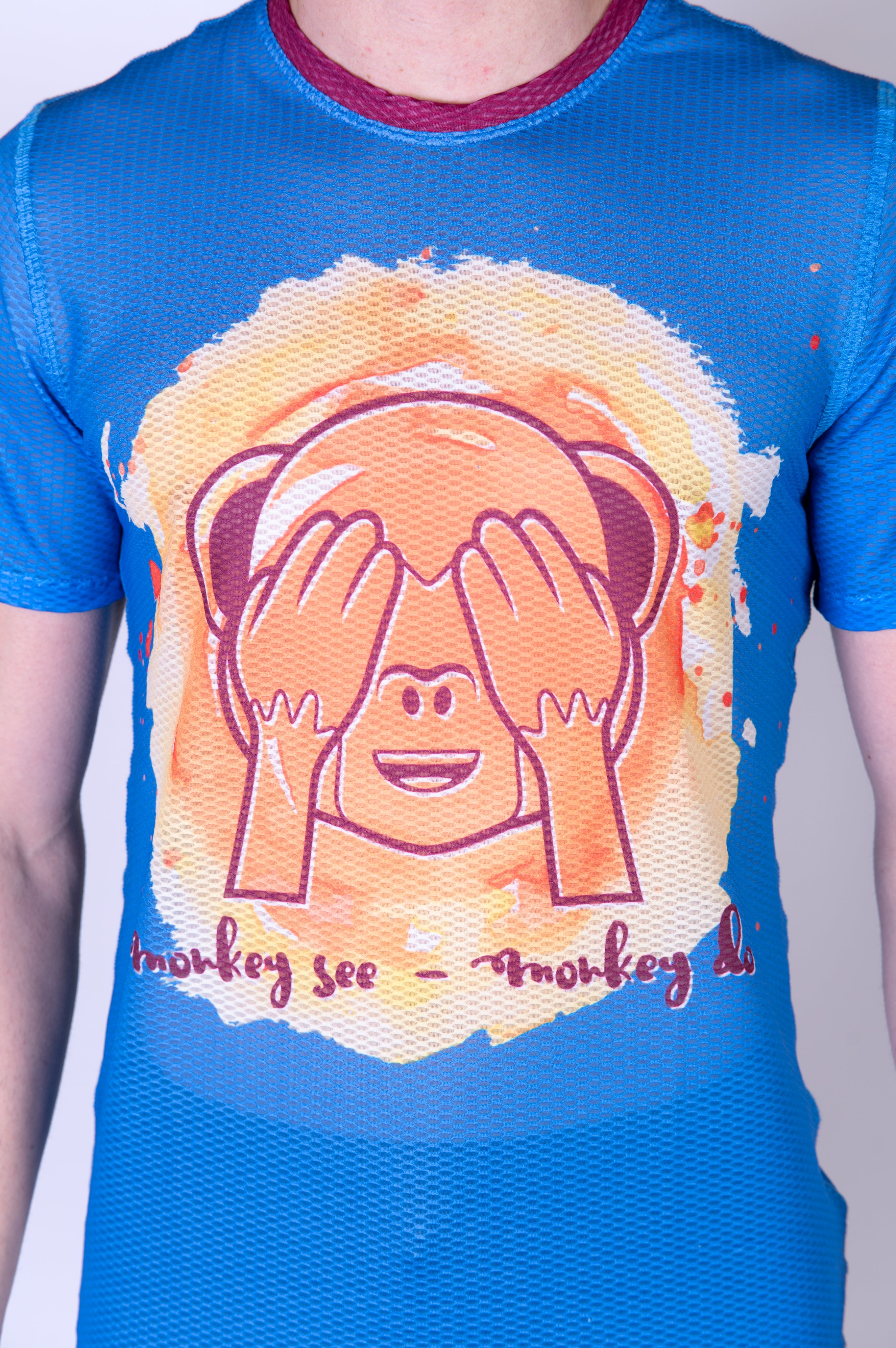 Camiseta manga corta hombre - Emoji Monkey See (Outlet)