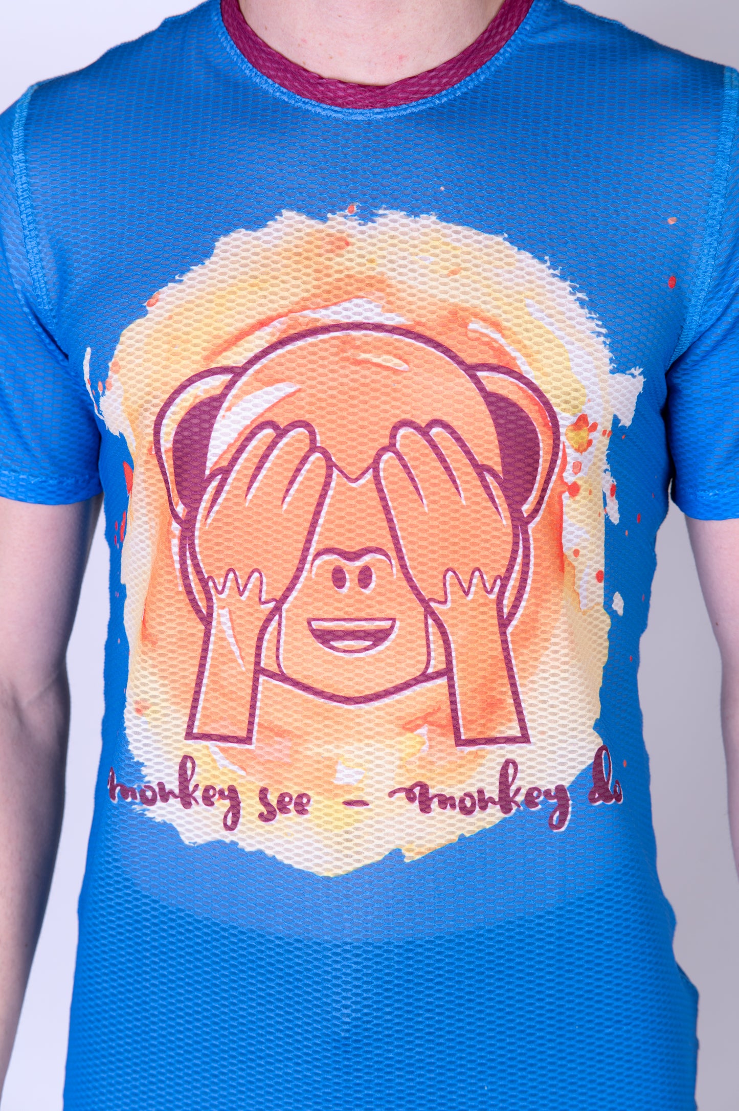 T-shirt manches courtes homme - Emoji Monkey See