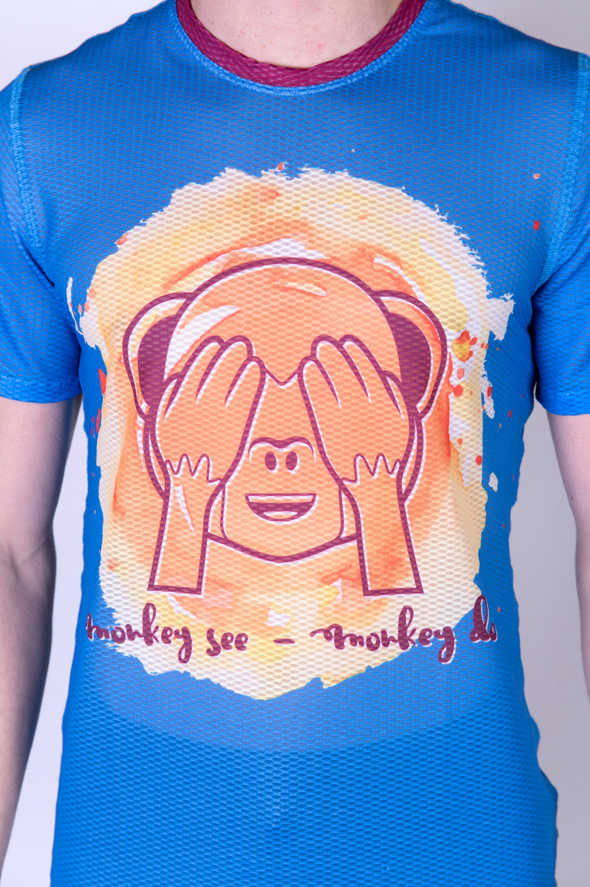 Camiseta manga corta hombre - Emoji Monkey See (Outlet)