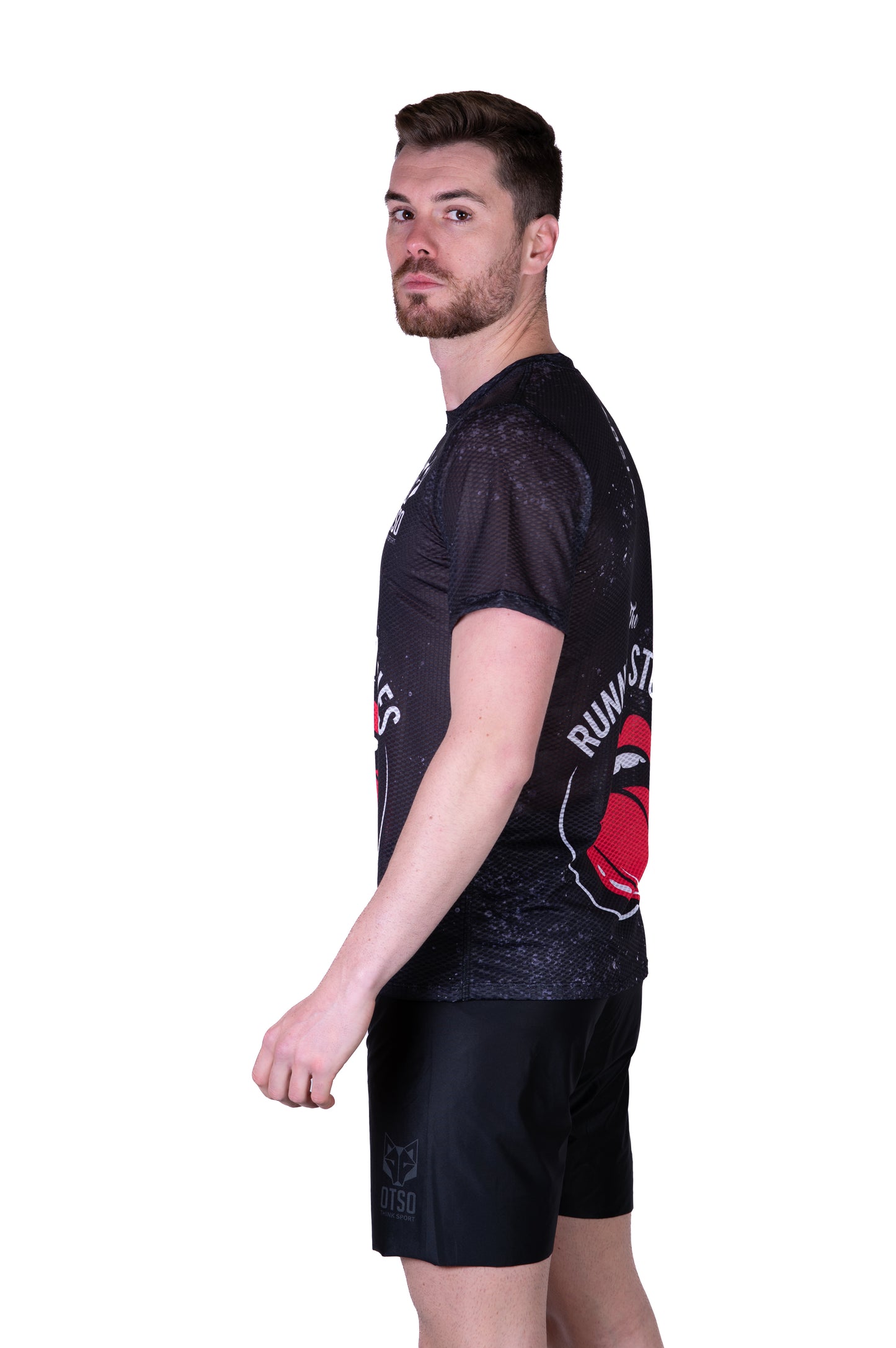 Short sleeve t-shirt for men - Running Stones