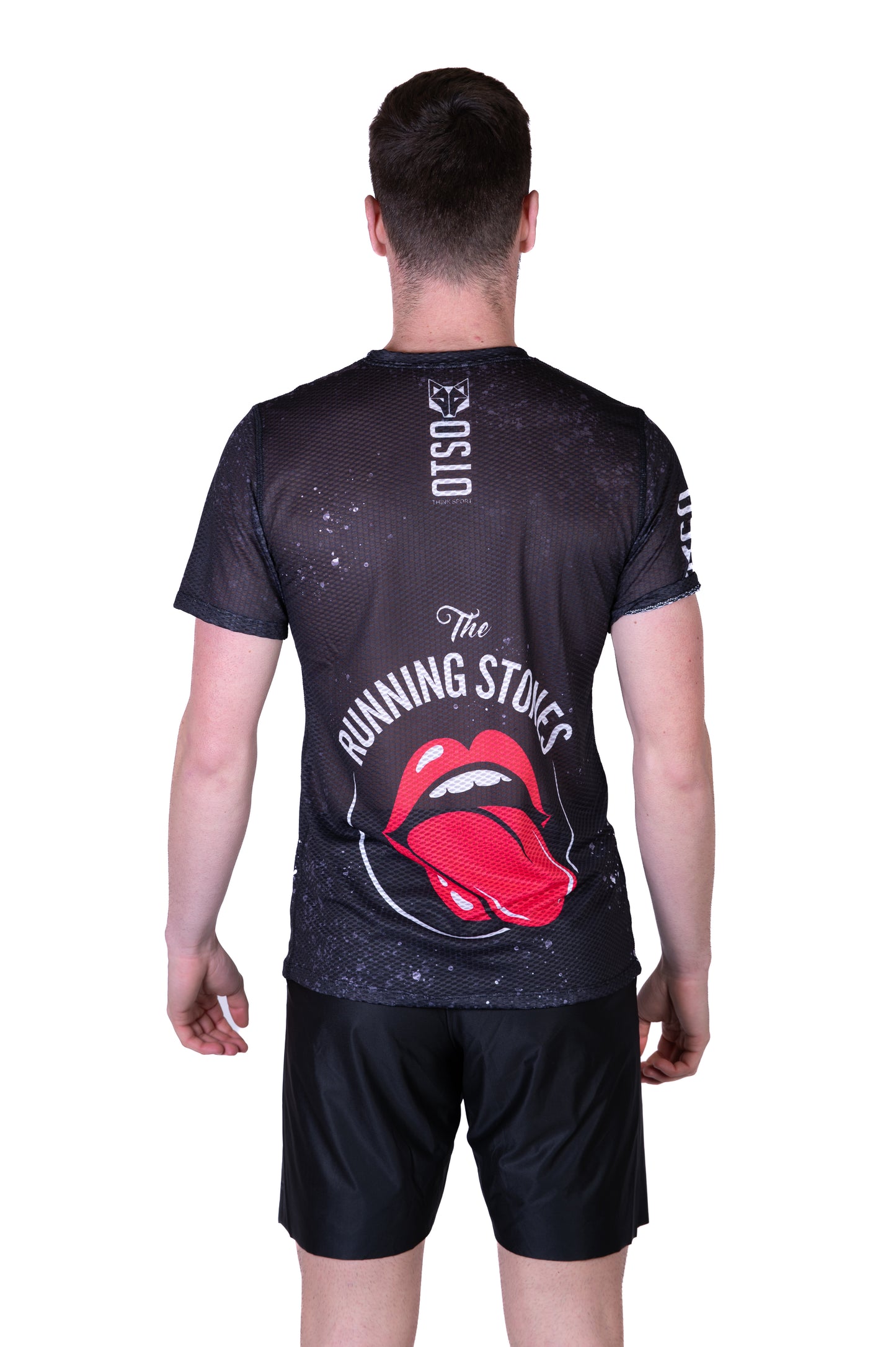 Short sleeve t-shirt for men - Running Stones
