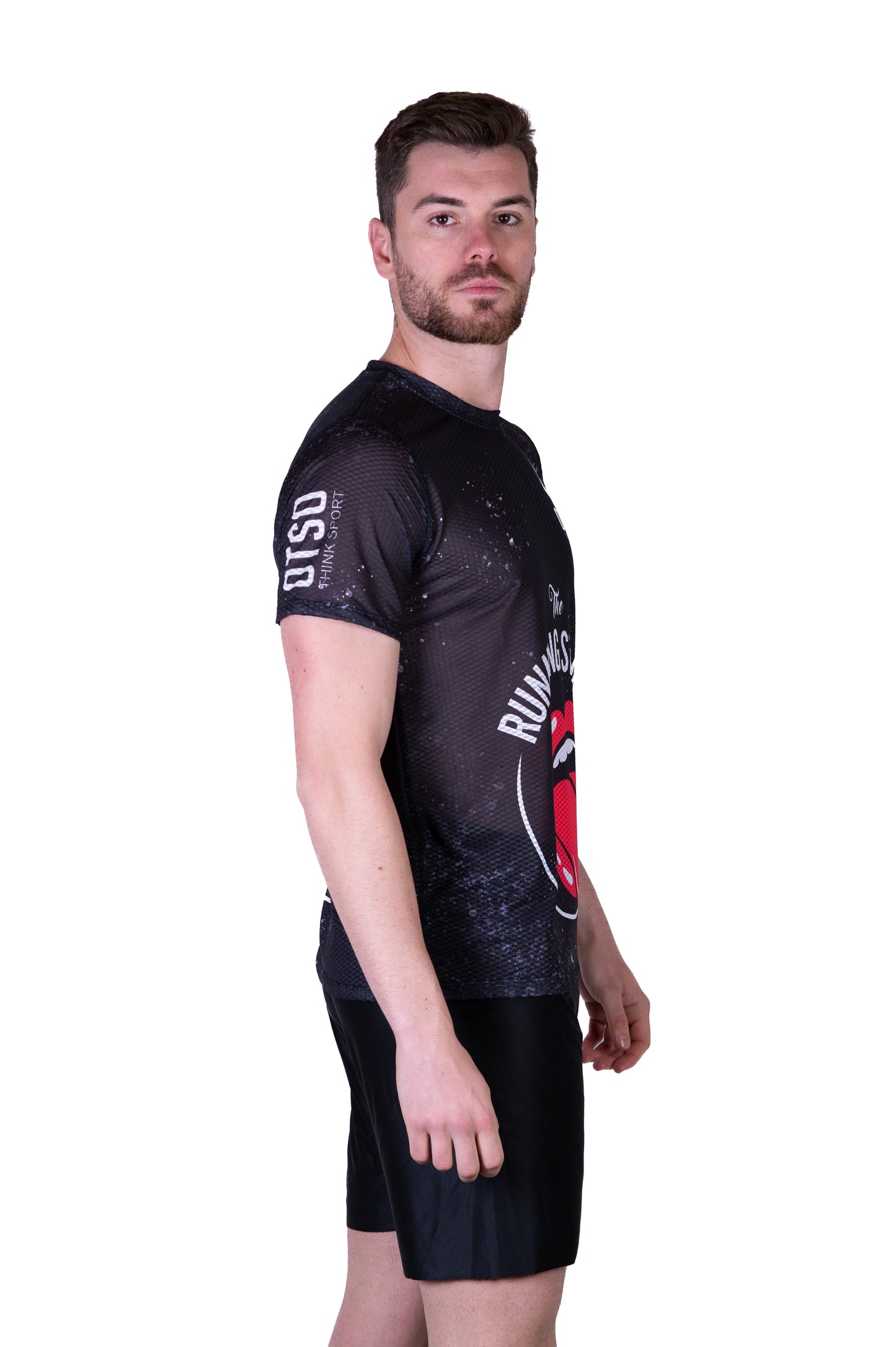 Short sleeve t-shirt for men - Running Stones