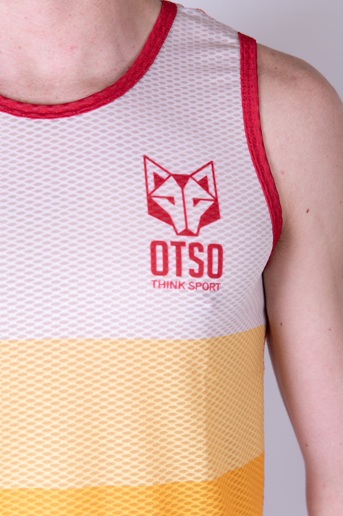 Singlet homme - Orange
