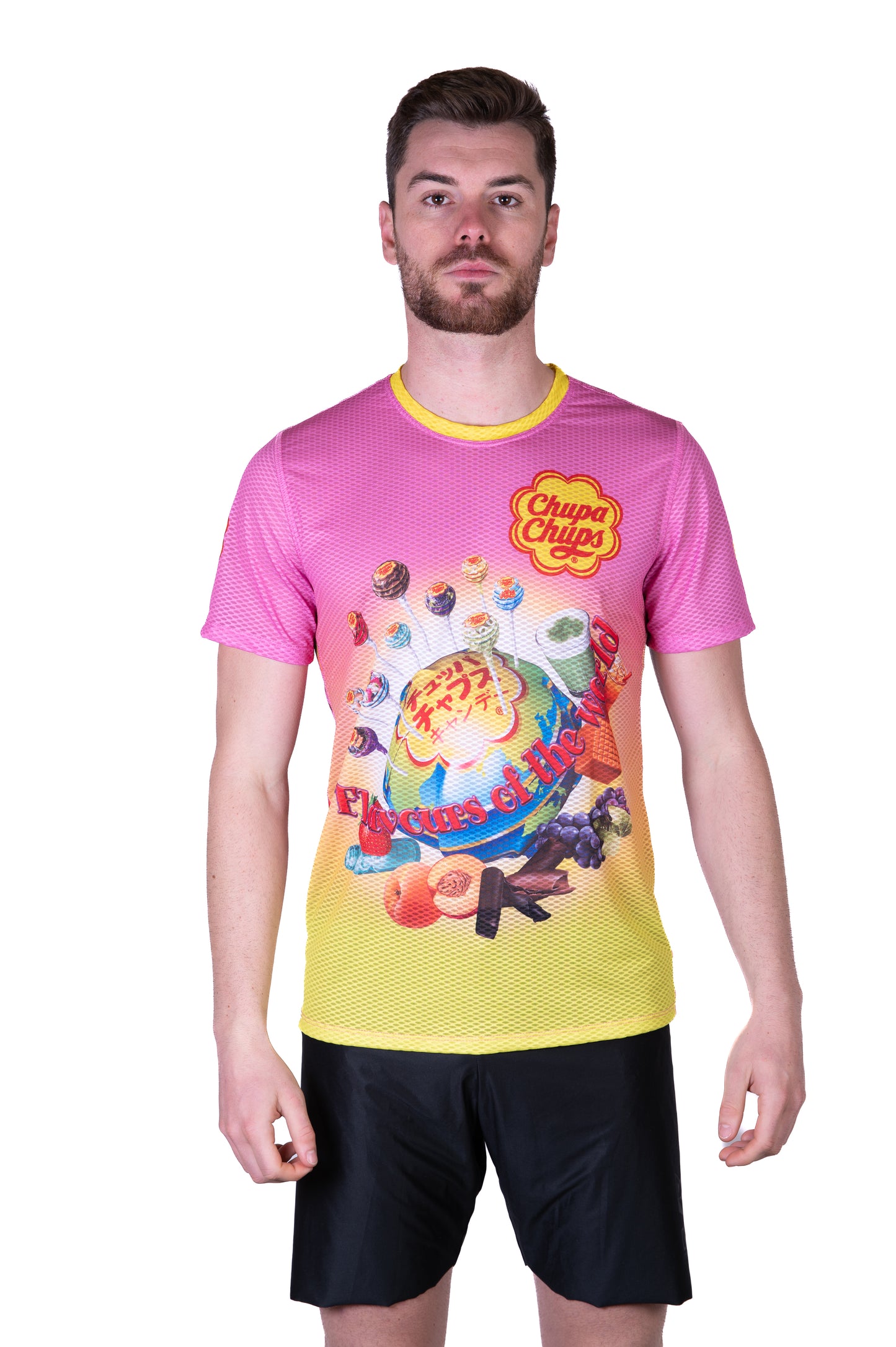 Short sleeve t-shirt for men - Chupa Chups Flavours World