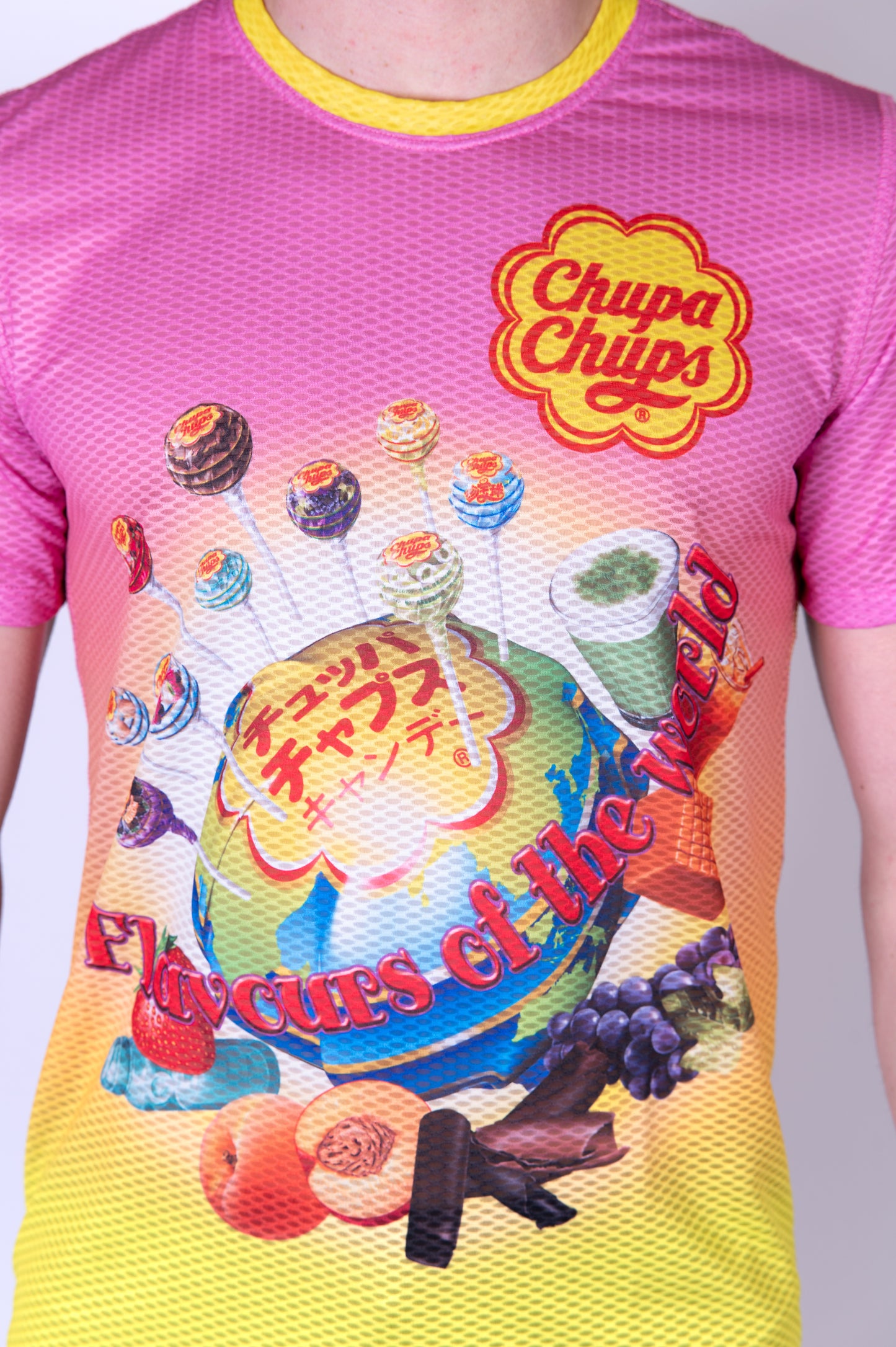 Short sleeve t-shirt for men - Chupa Chups Flavours World