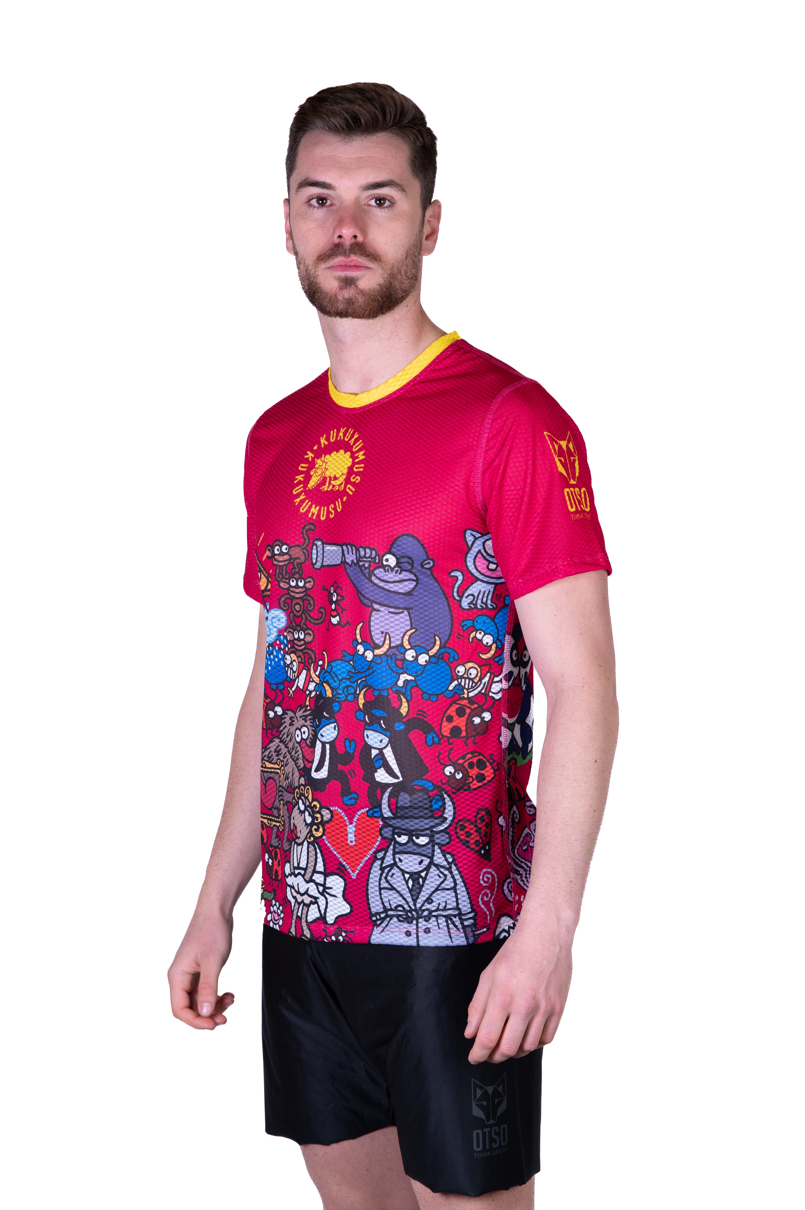 OTSO Men's Short Sleeve Technical Running Shirt - Autumn – OTSO S.L.