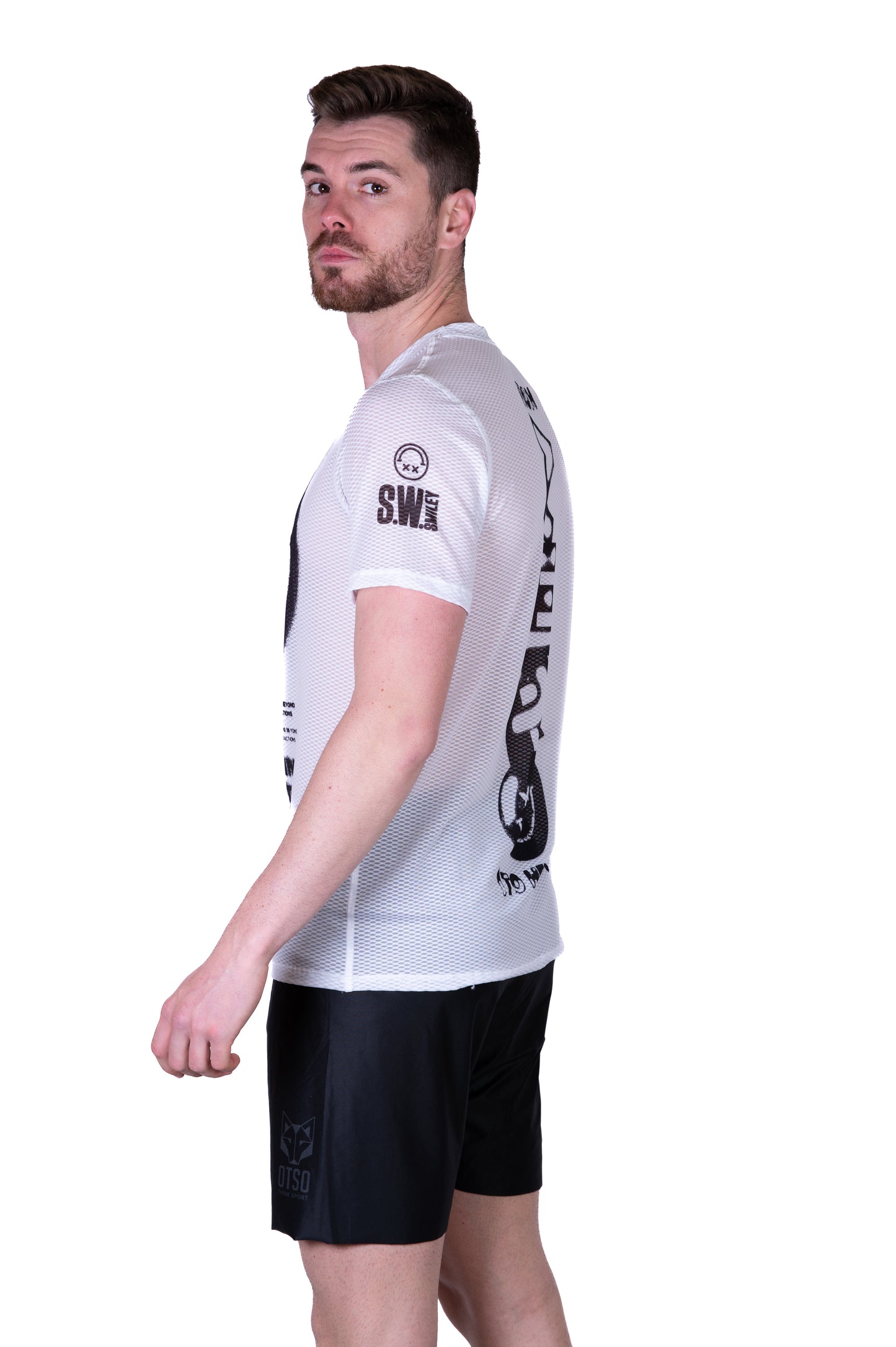 Camiseta manga corta hombre - S.W.Smiley Airbrushed Infinity