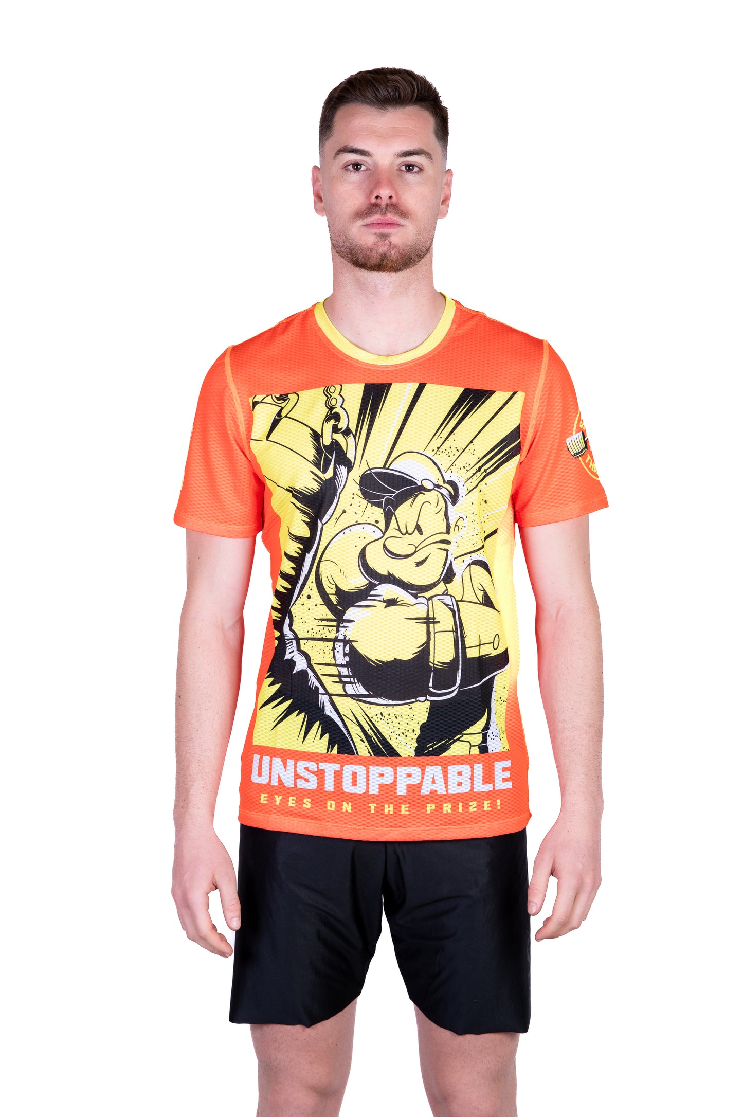 T-shirt manches courtes homme - Popeye Inarrêtable