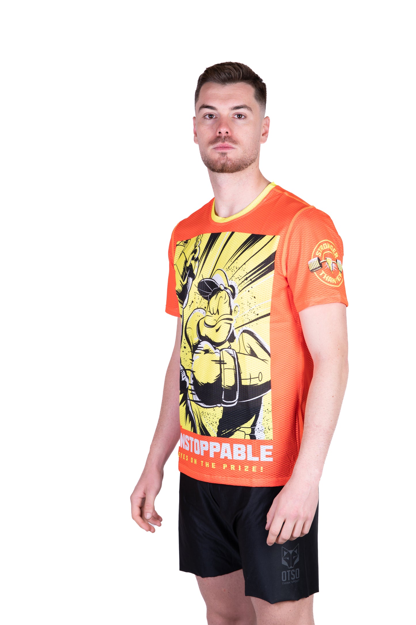 T-shirt manches courtes homme - Popeye Inarrêtable