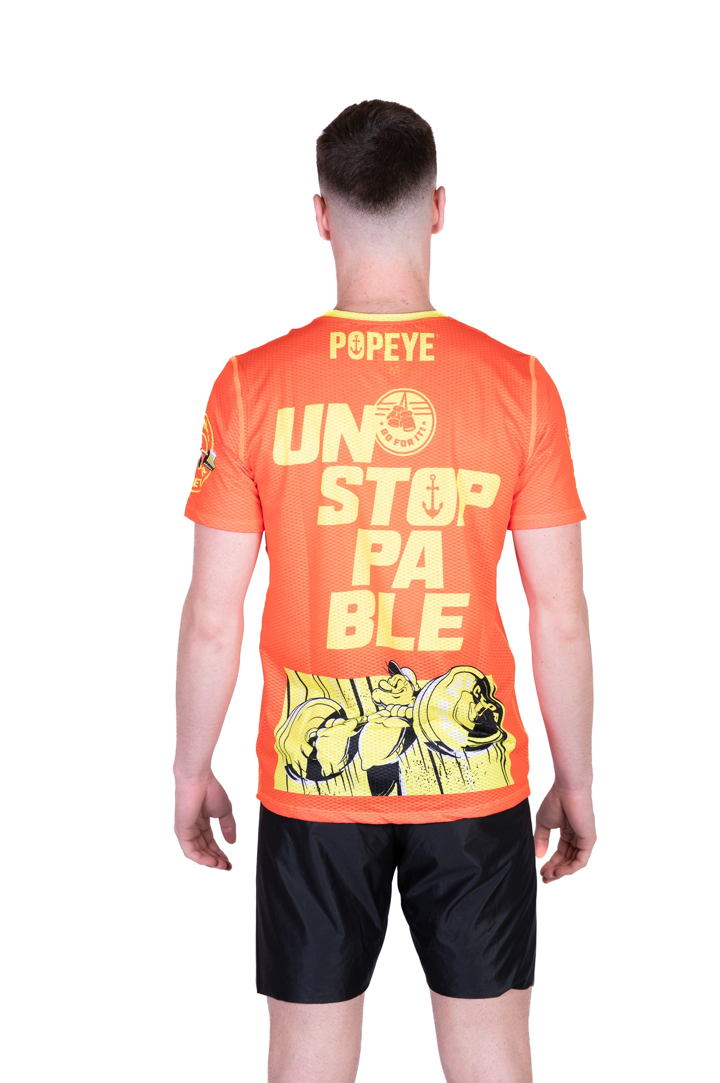 T-shirt manches courtes homme - Popeye Inarrêtable