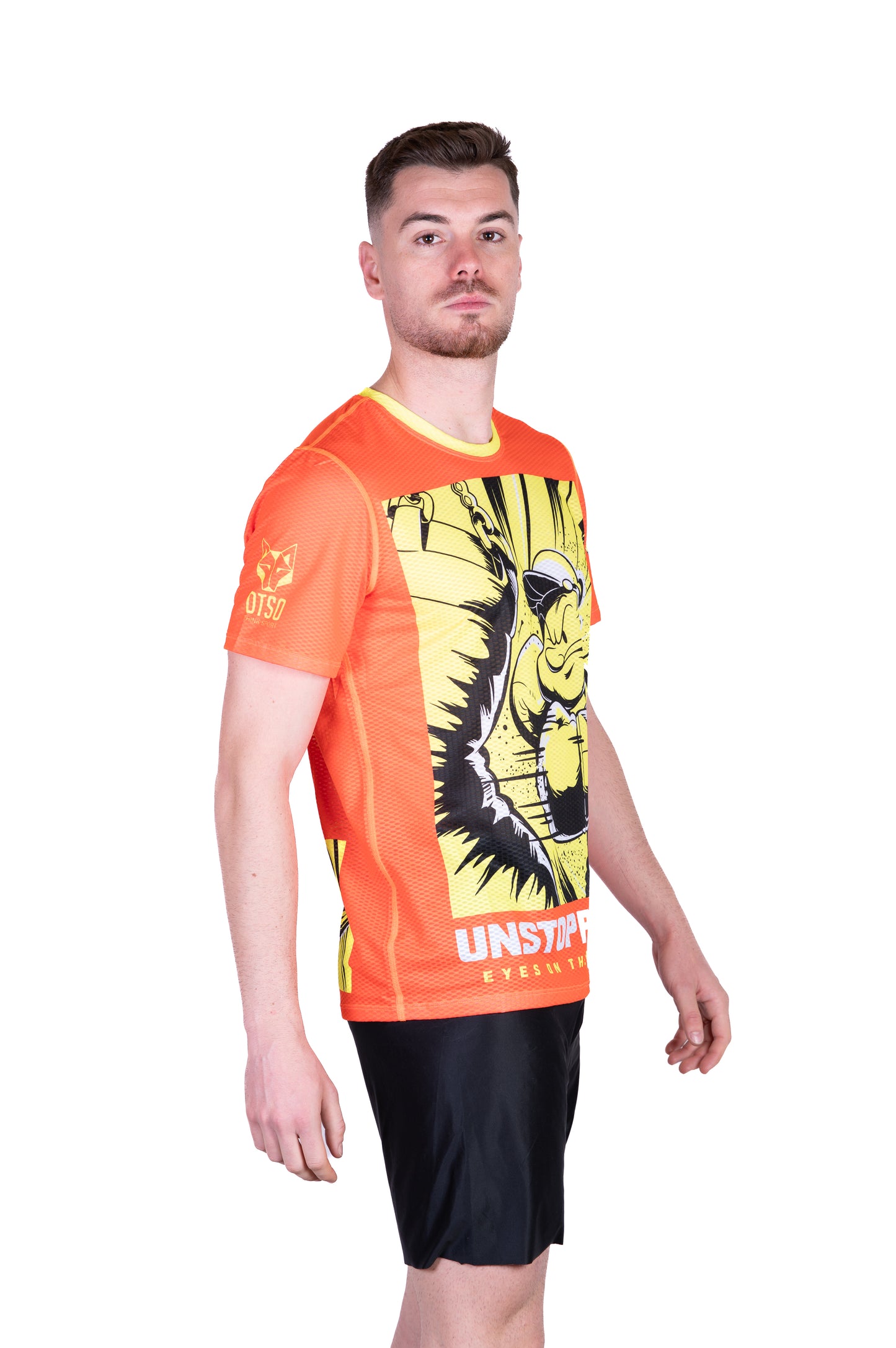 T-shirt manches courtes homme - Popeye Inarrêtable