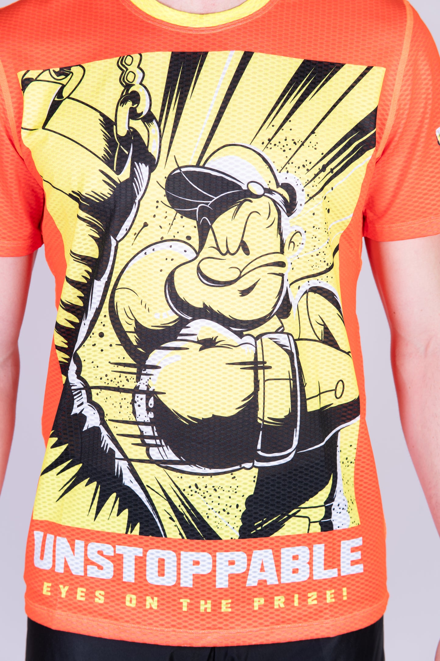 T-shirt manches courtes homme - Popeye Inarrêtable