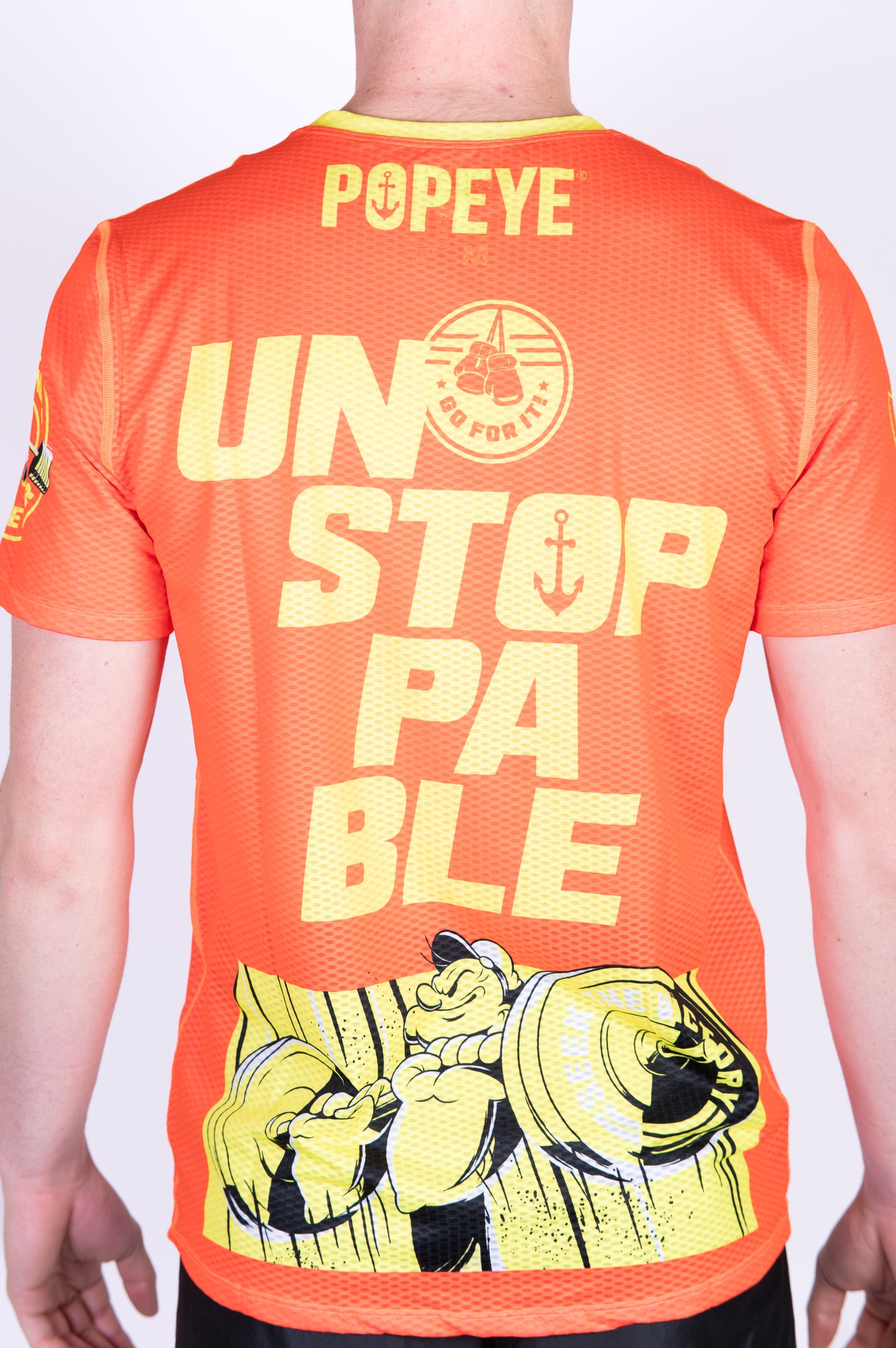 T-shirt manches courtes homme - Popeye Inarrêtable